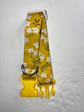 Yellow Flower Small Pet Collar