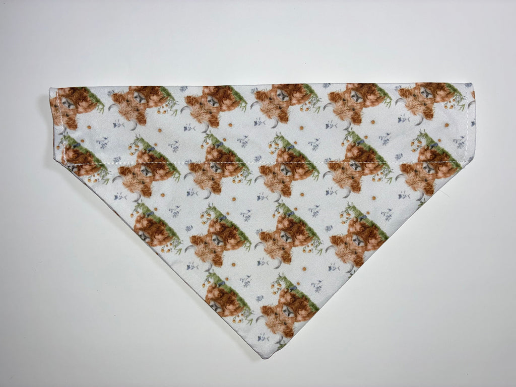 High Cow Set #2 Pet Bandanas - Size Medium