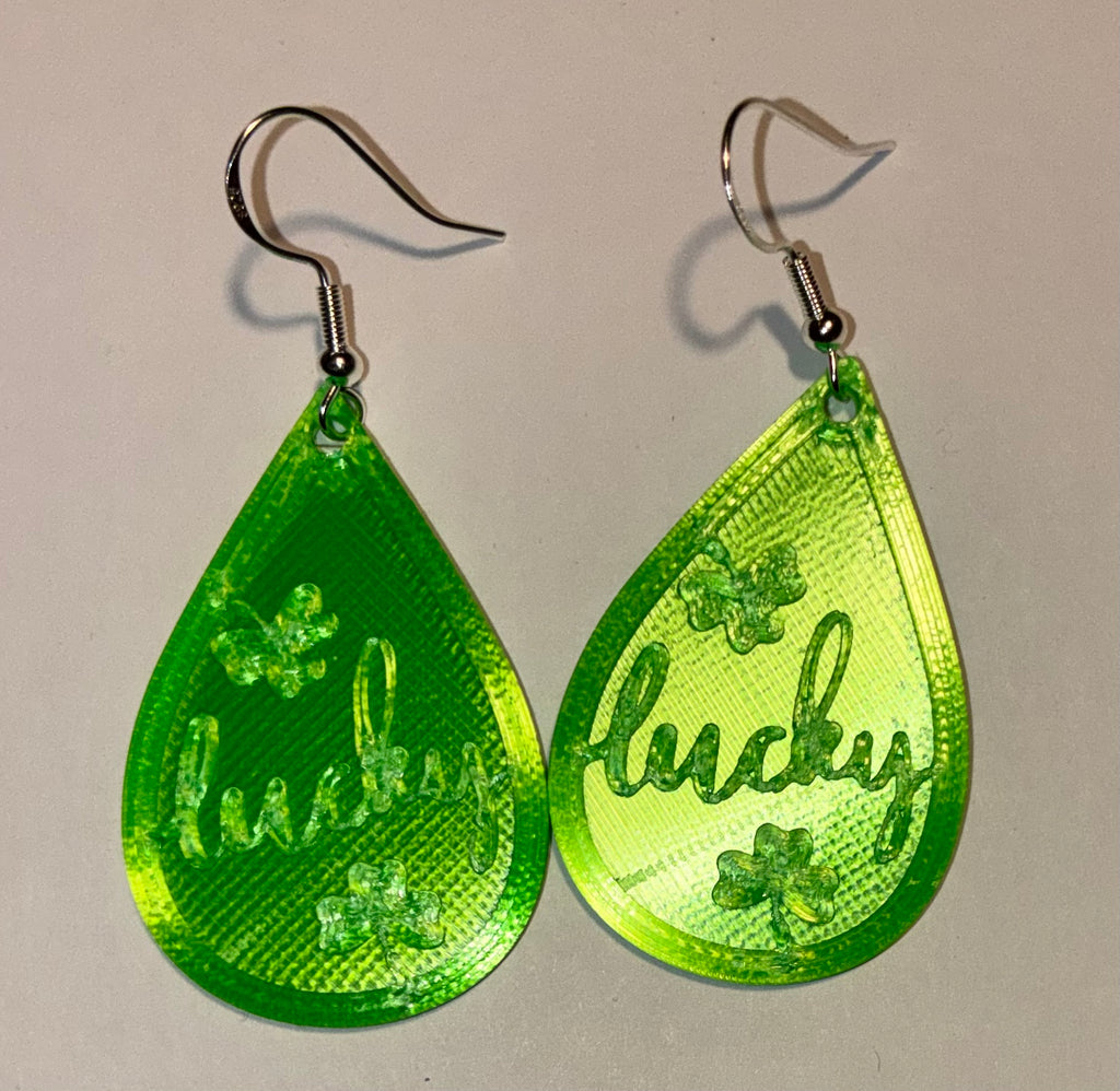 🍀 Lucky Earrings – Lucky & Lightweight! 🍀