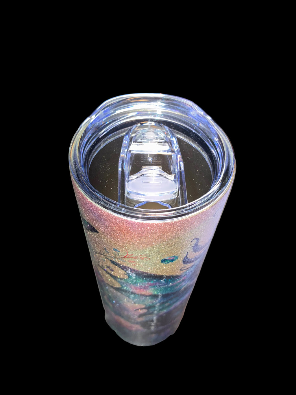 Dragon Glitter Tumbler