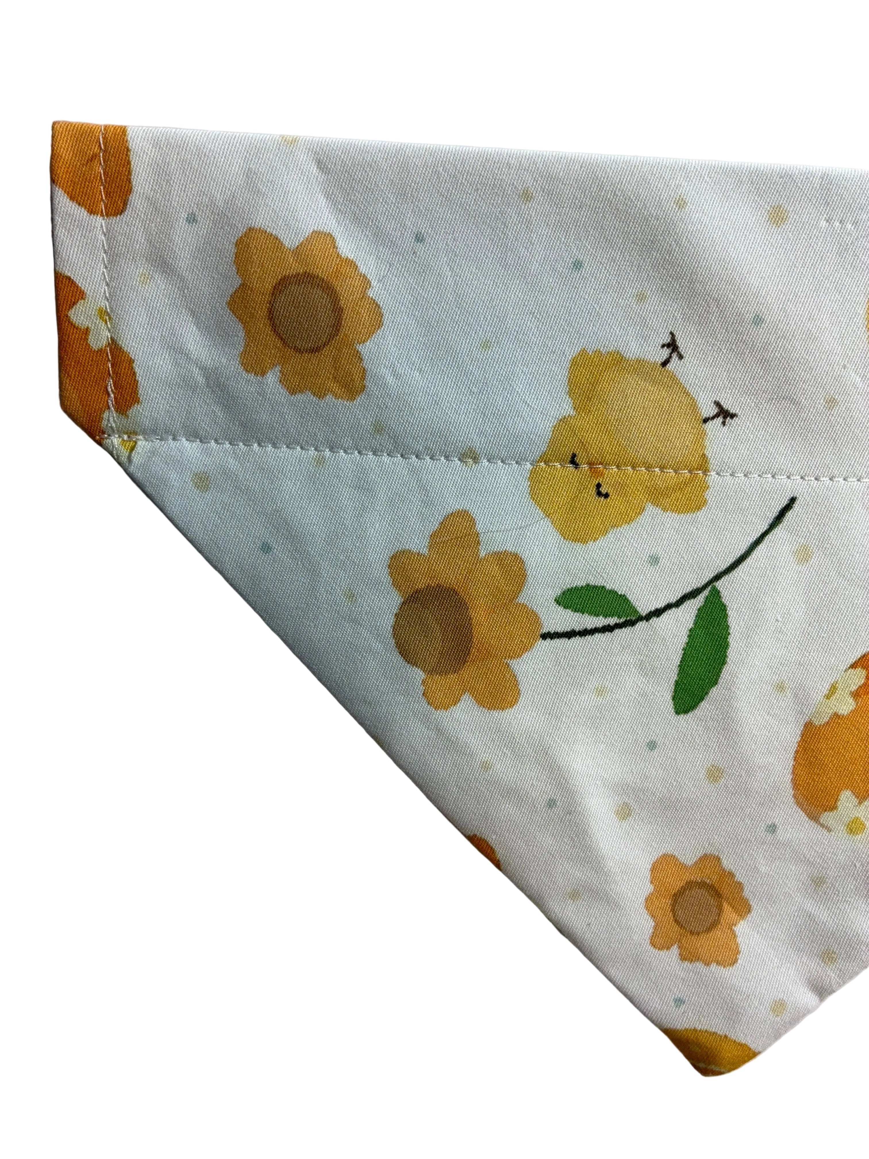 White Easter Chick Pet Bandana- Size Medium