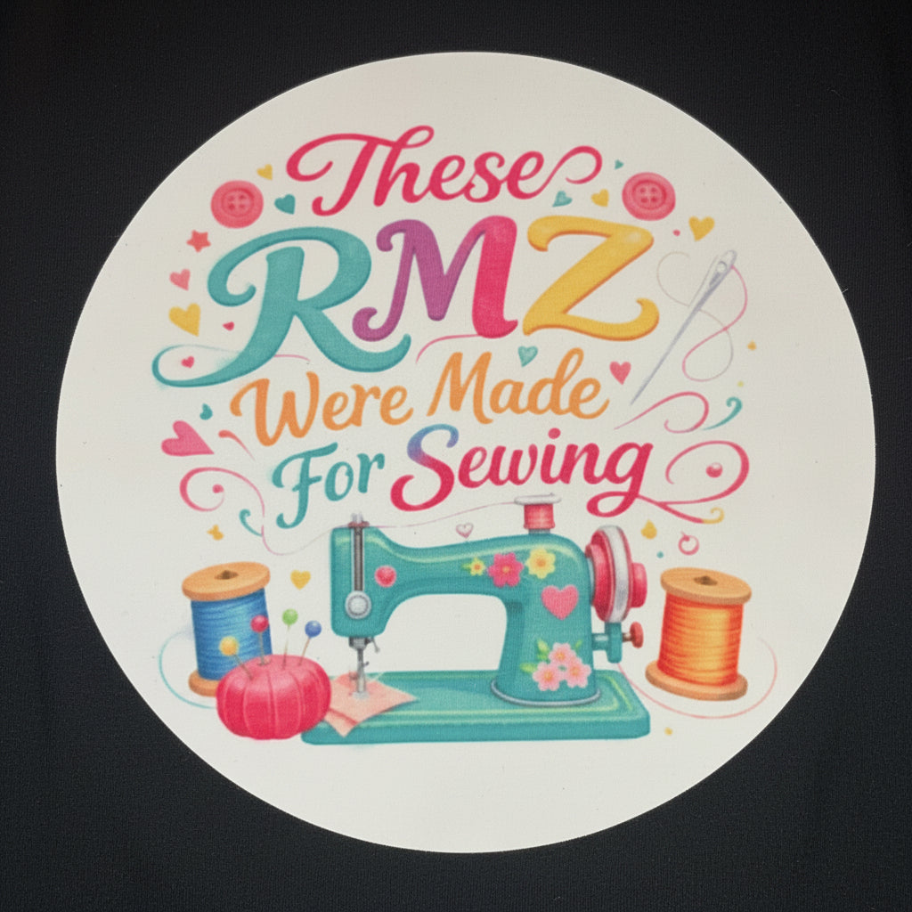 These RMZ were made for sewing T-shirt