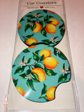 Lemon car coasters
