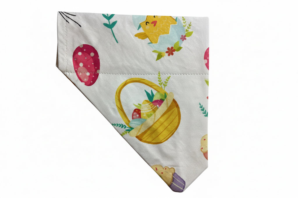 Easter Basket Pet Bandana - Size Medium