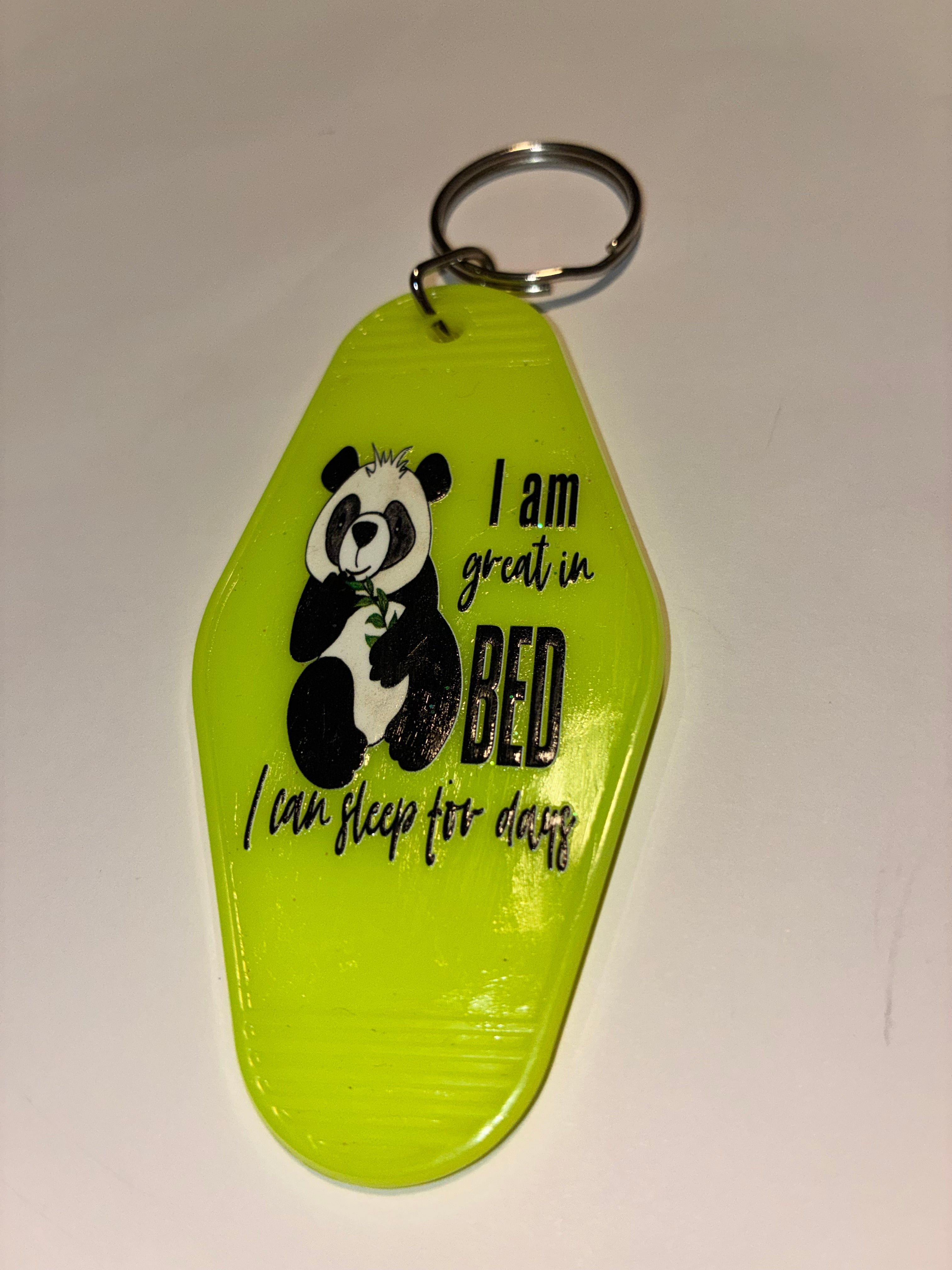 Keychains with Shiny Mod Podge