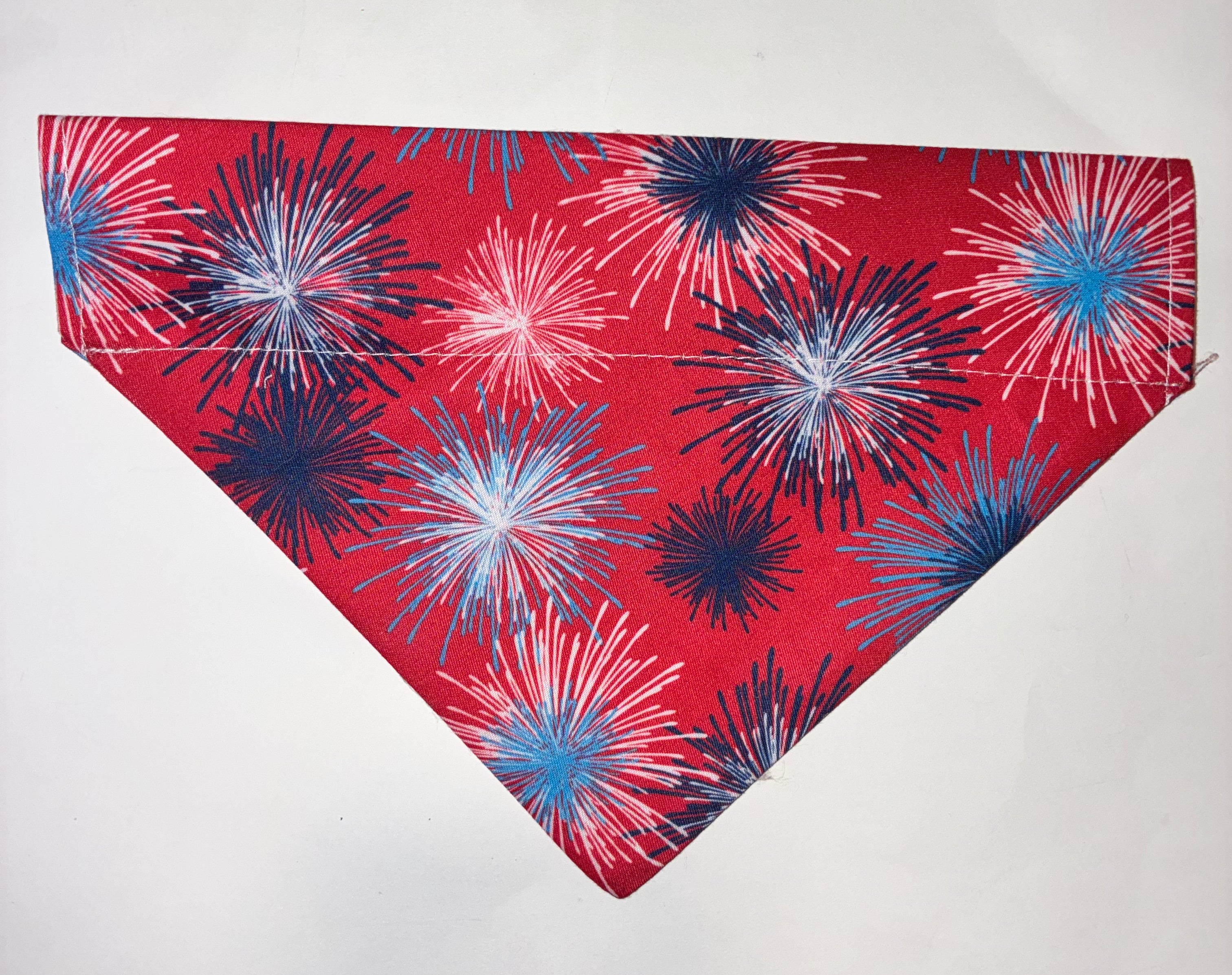 Fireworks Pet Bandana - Size Medium