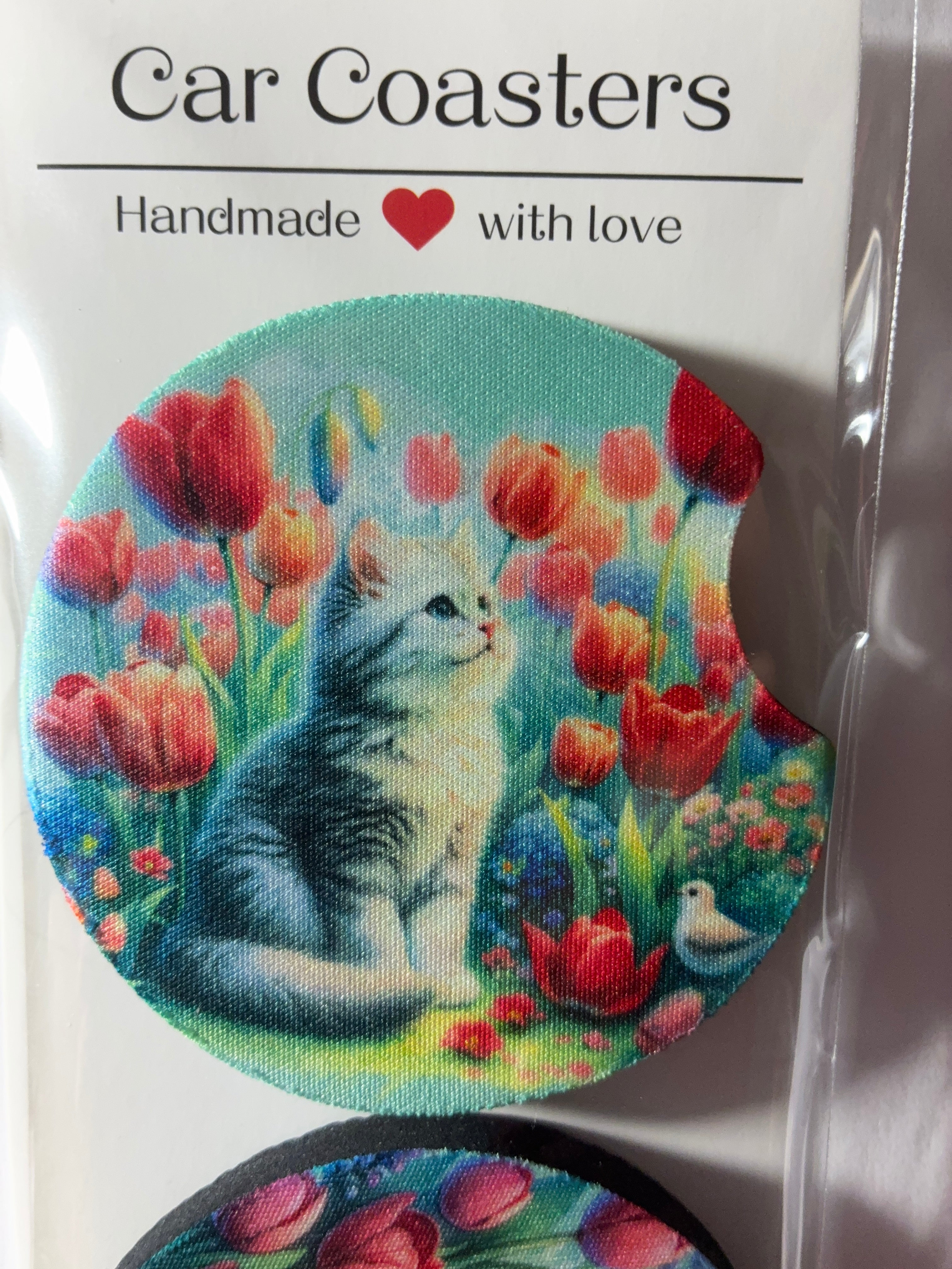 Cat car coasters