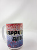 Happy Birthday America 15 oz Mug
