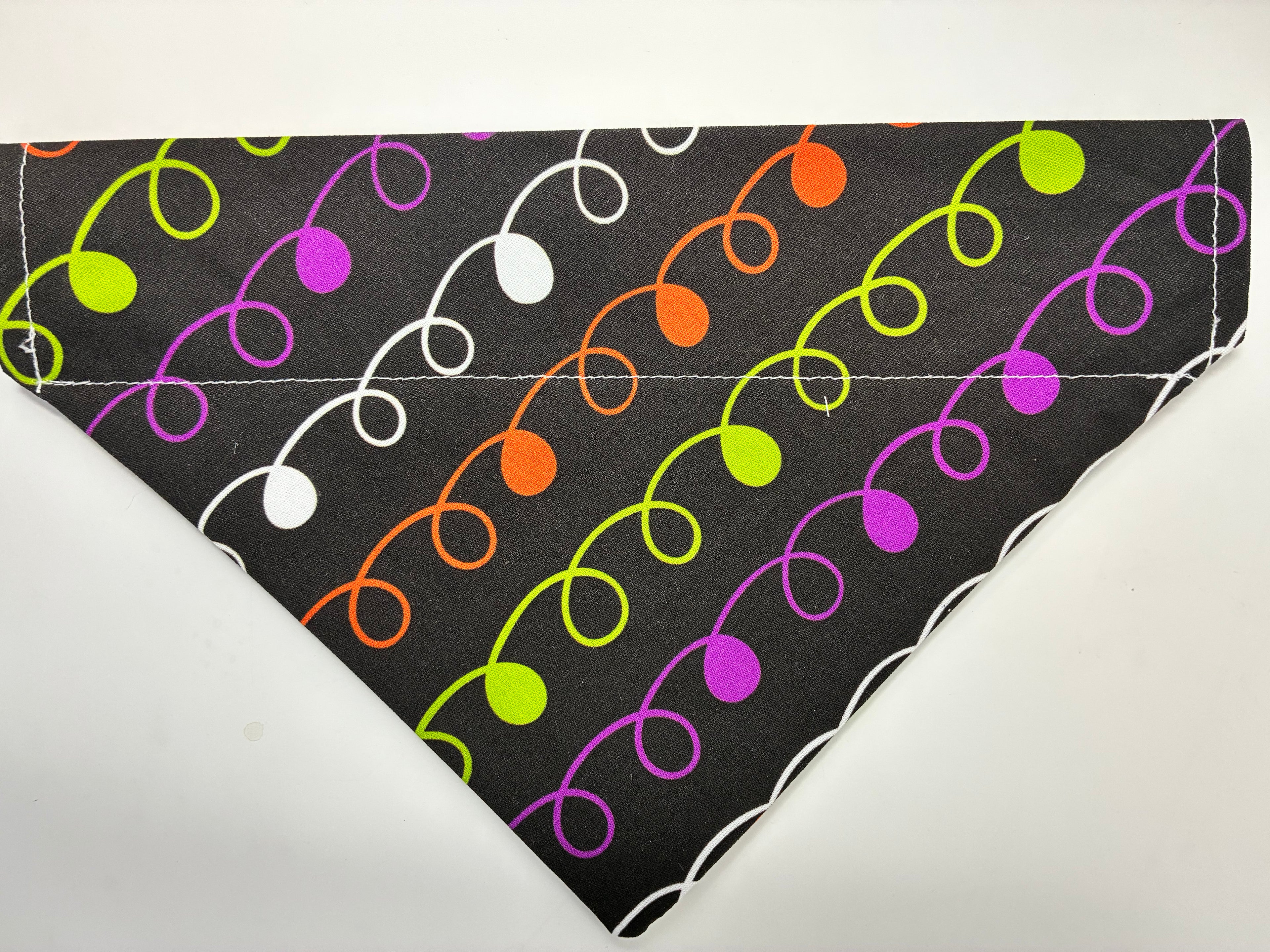 Festive Halloween Pet Bandana - Size Medium