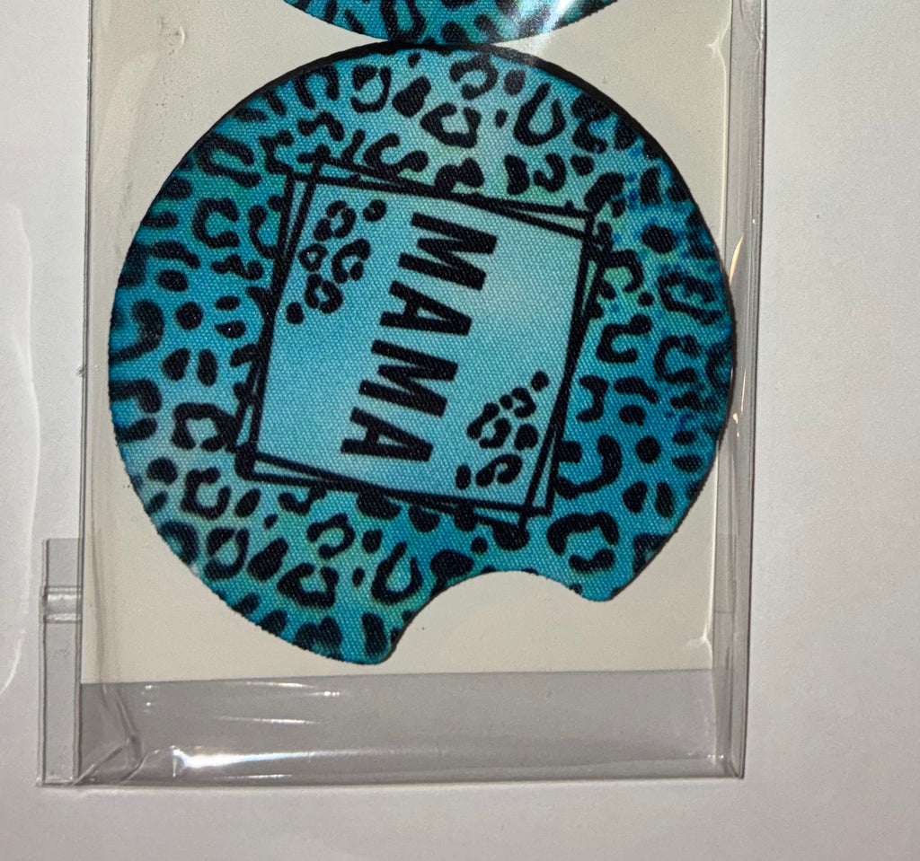 Mama #1 car coasters