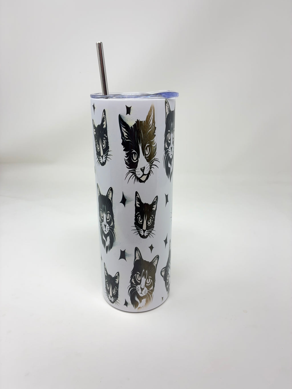 Black Cat Tumbler
