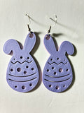 Easter Earrings 🐥 - Egg with Bunny Ears