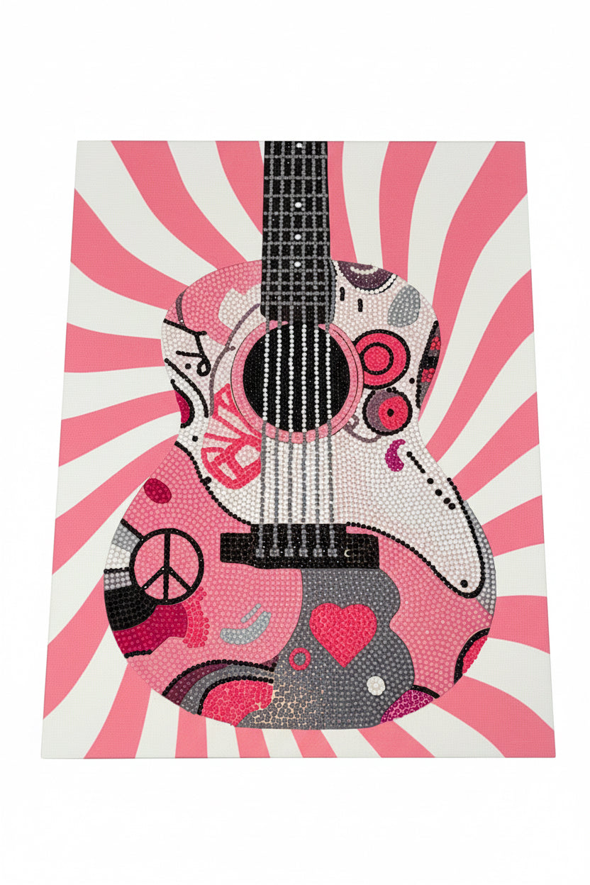 Guitar Diamond Painting - SIGNED ON LIVESTREAM!