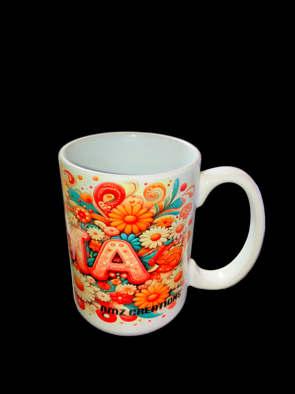 Floral Mama 16 oz Mug