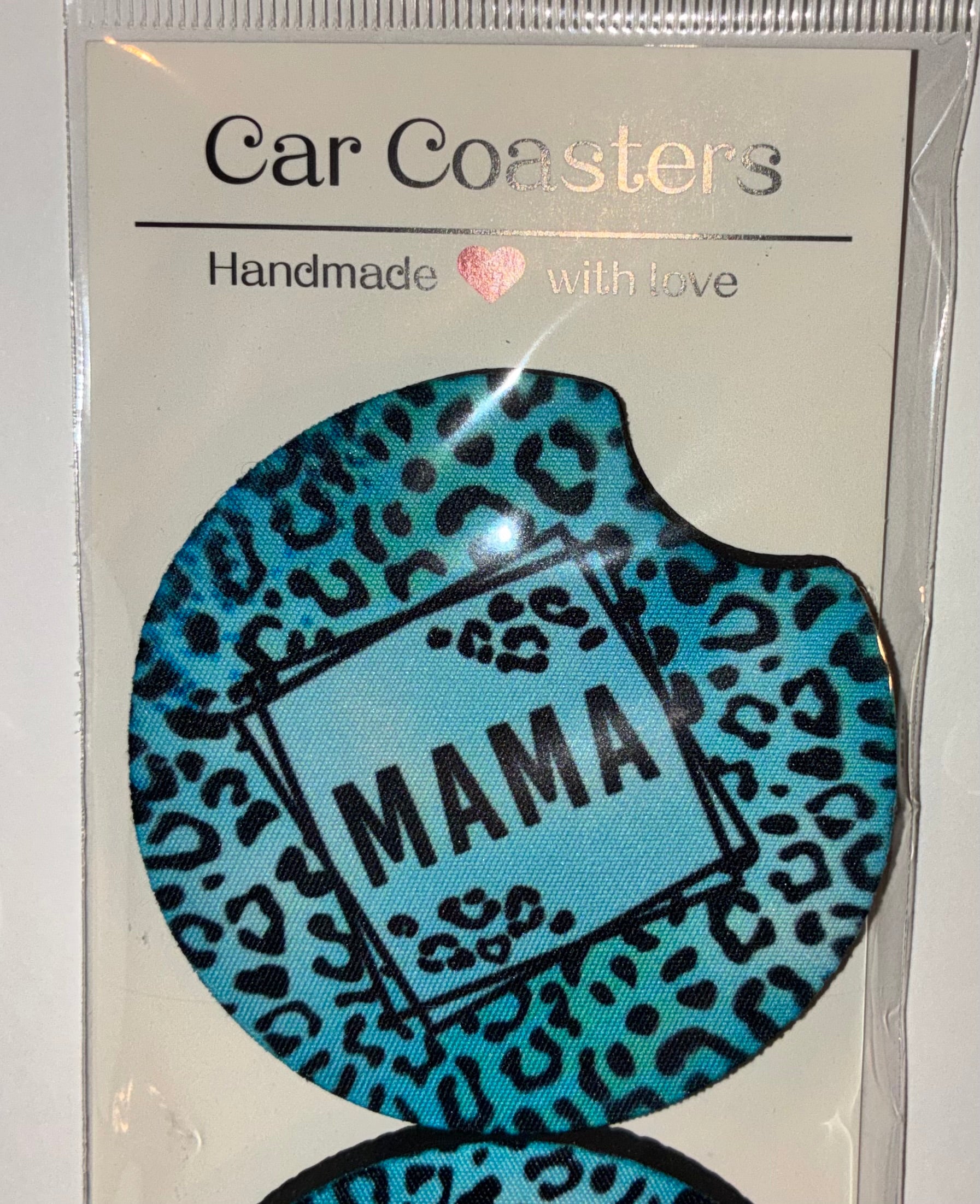 Mama #1 car coasters