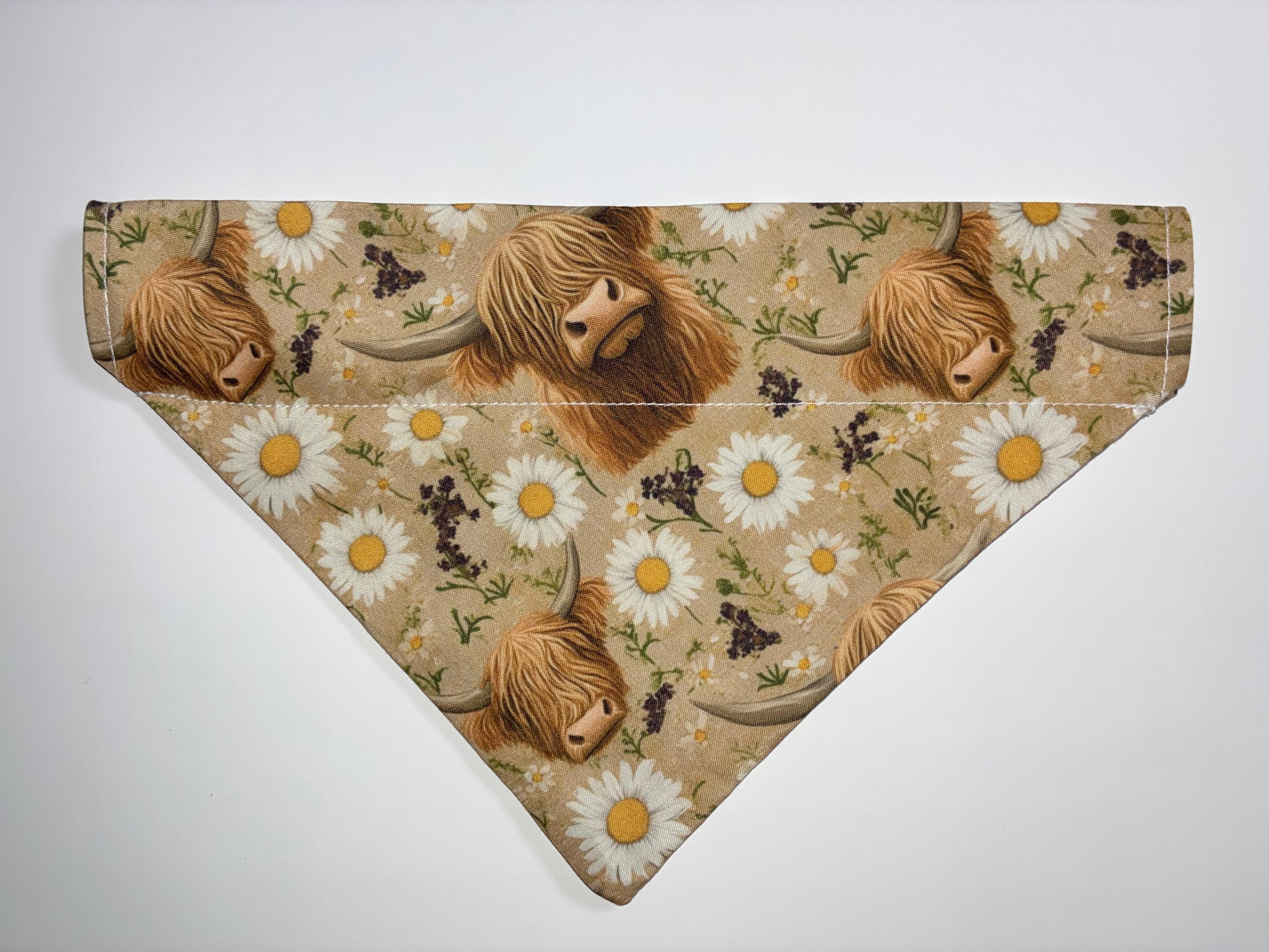 High Cow Set #2 Pet Bandanas - Size Medium