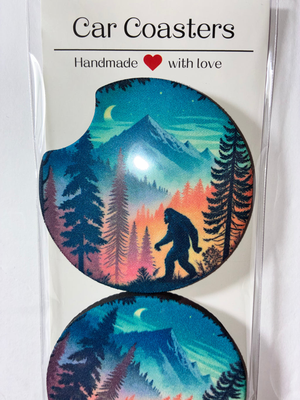 Yeti car coasters