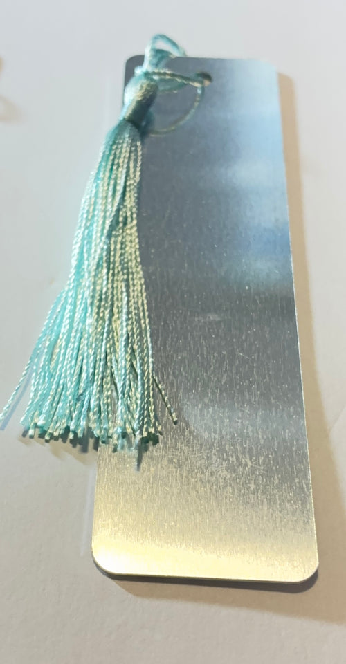 Blue Leaves Bookmark