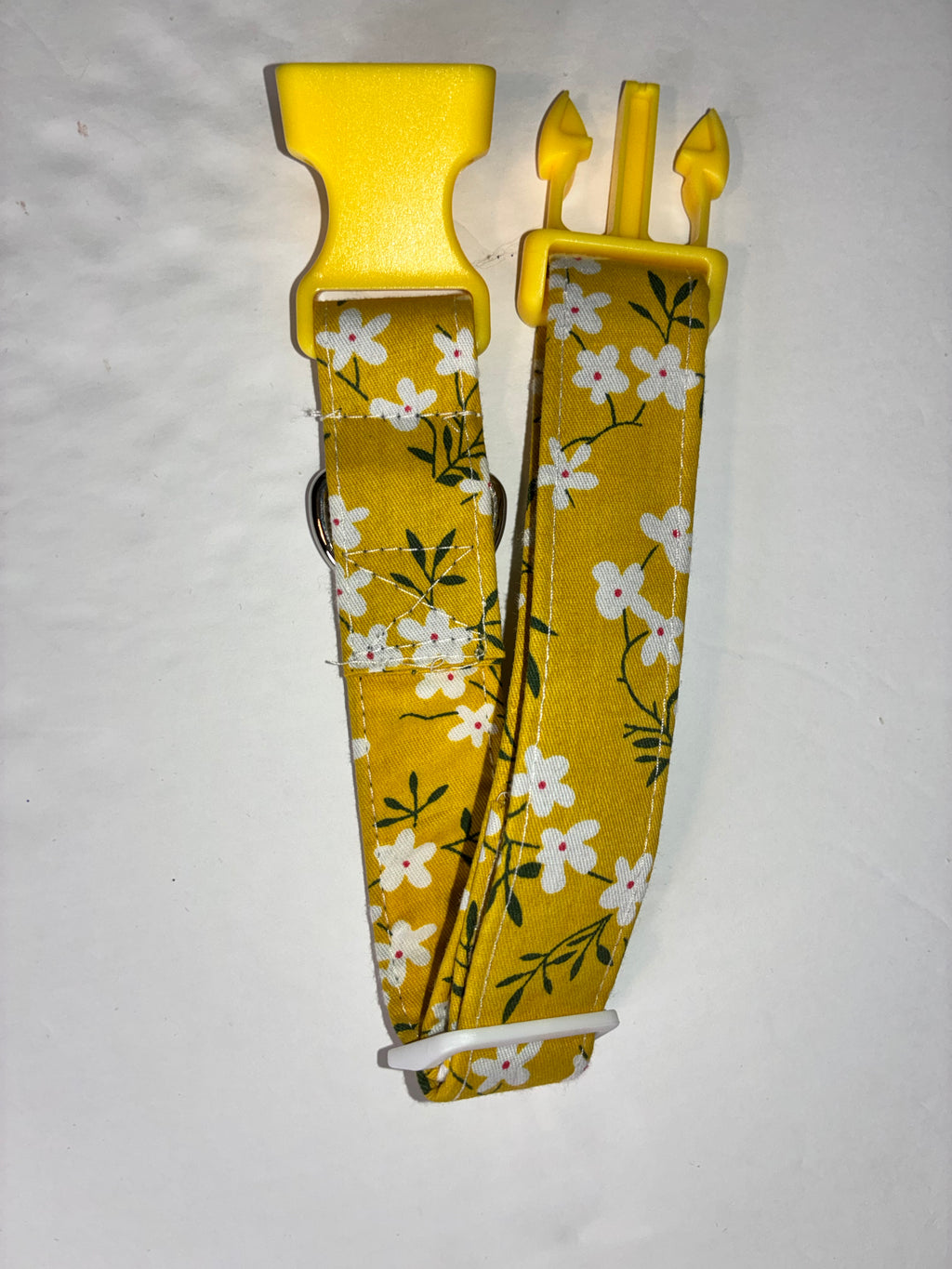 Yellow Flower Small Pet Collar