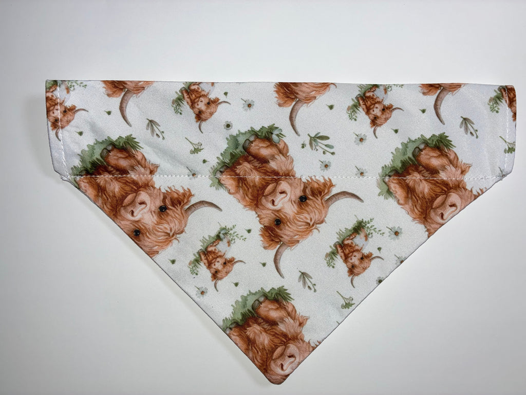 High Cow Set #2 Pet Bandanas - Size Medium