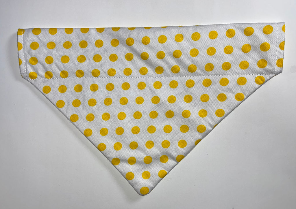 Polkadot Pet Bandanas - Size Medium
