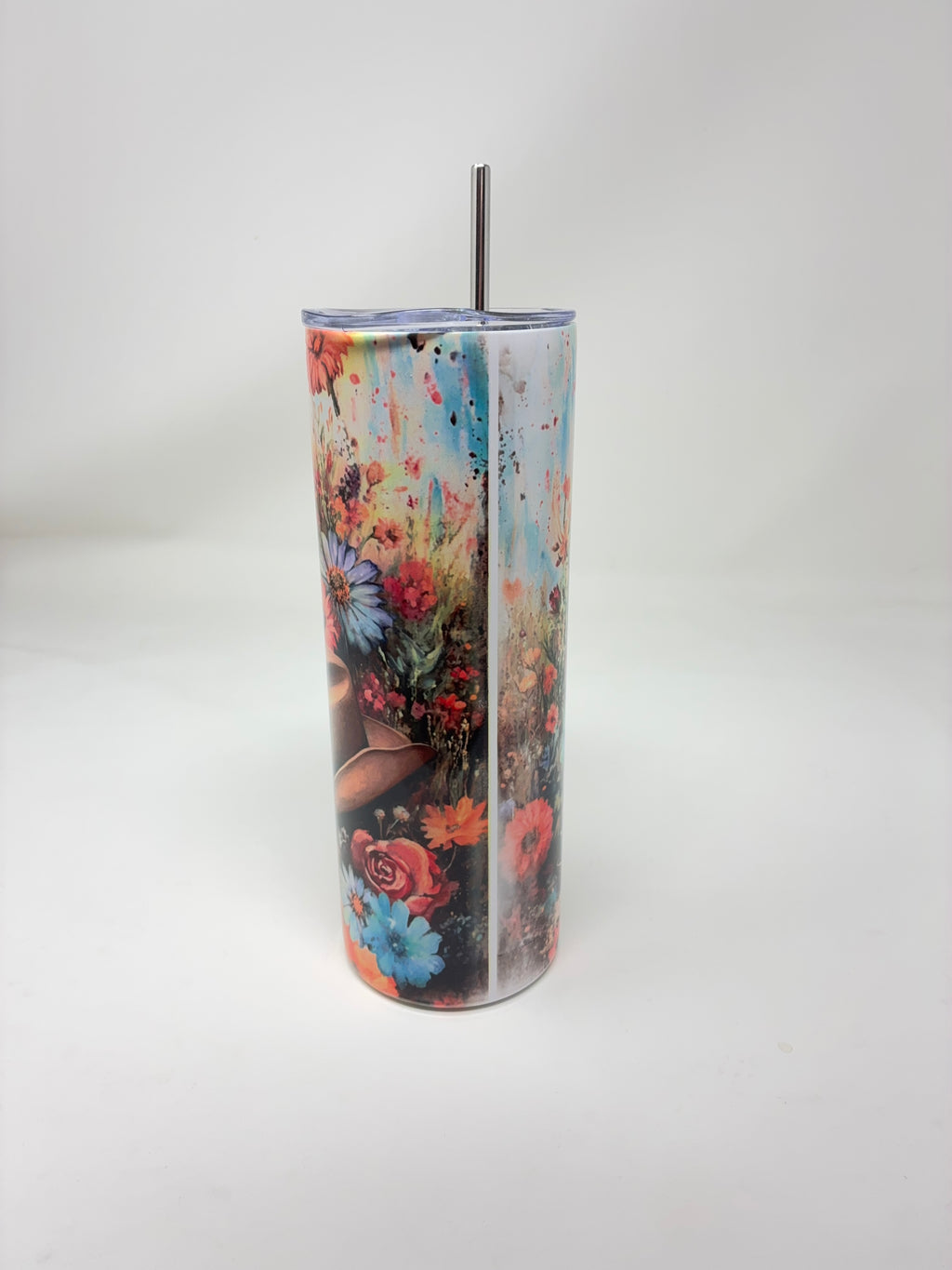 Cowgirl Boots and Hat Tumbler