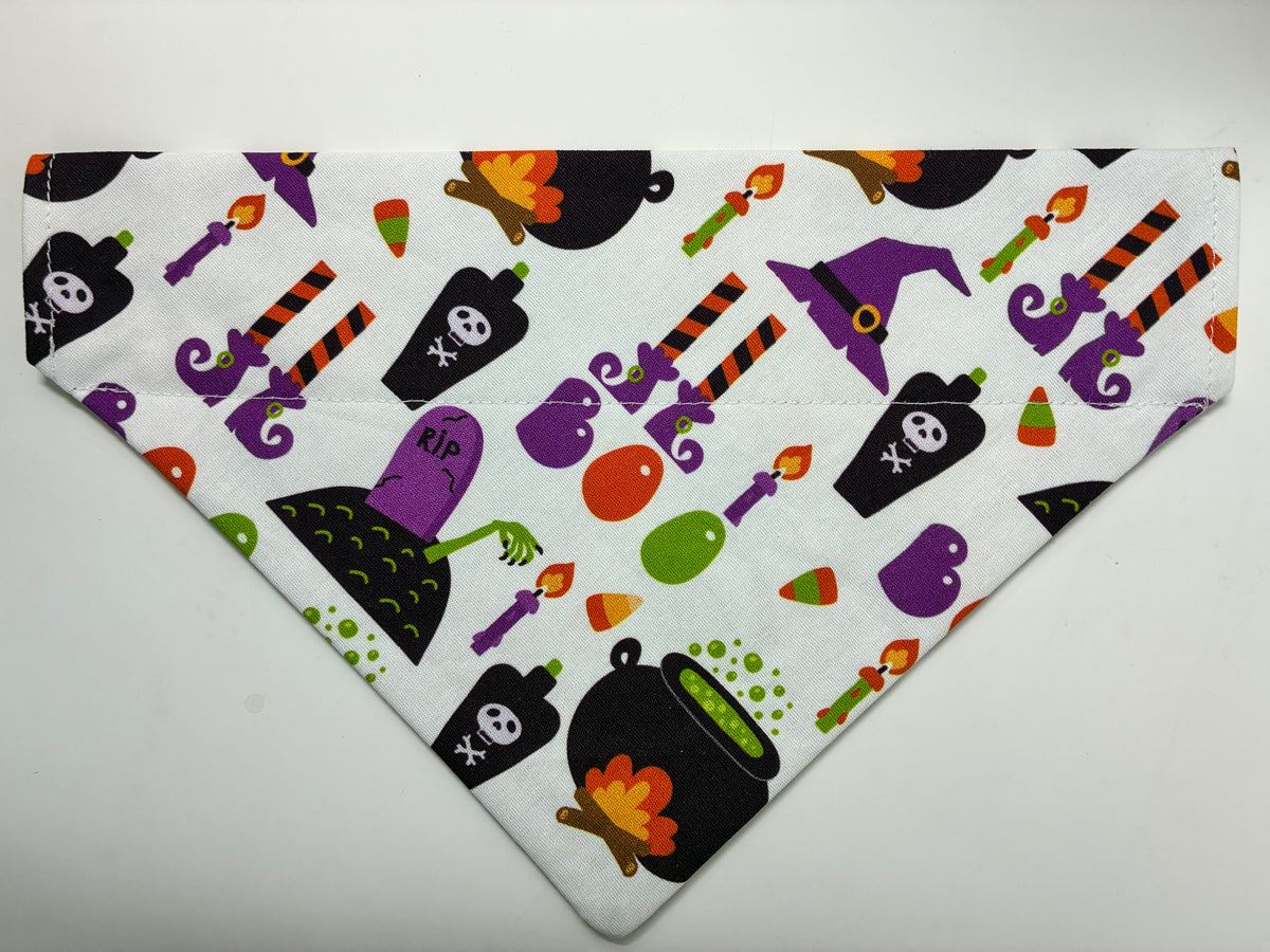 Witches Lair Pet Bandana - Size Medium