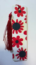 Red Flower Bookmark