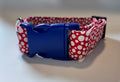 White Polkadot Small Pet Collar