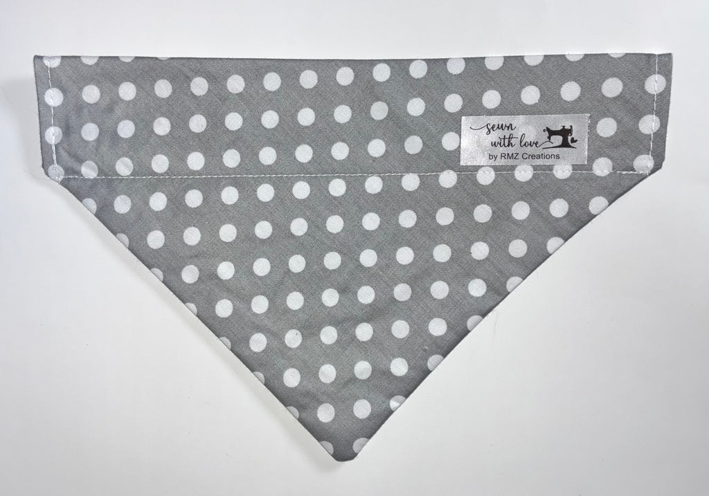 Polkadot Pet Bandanas - Size Medium