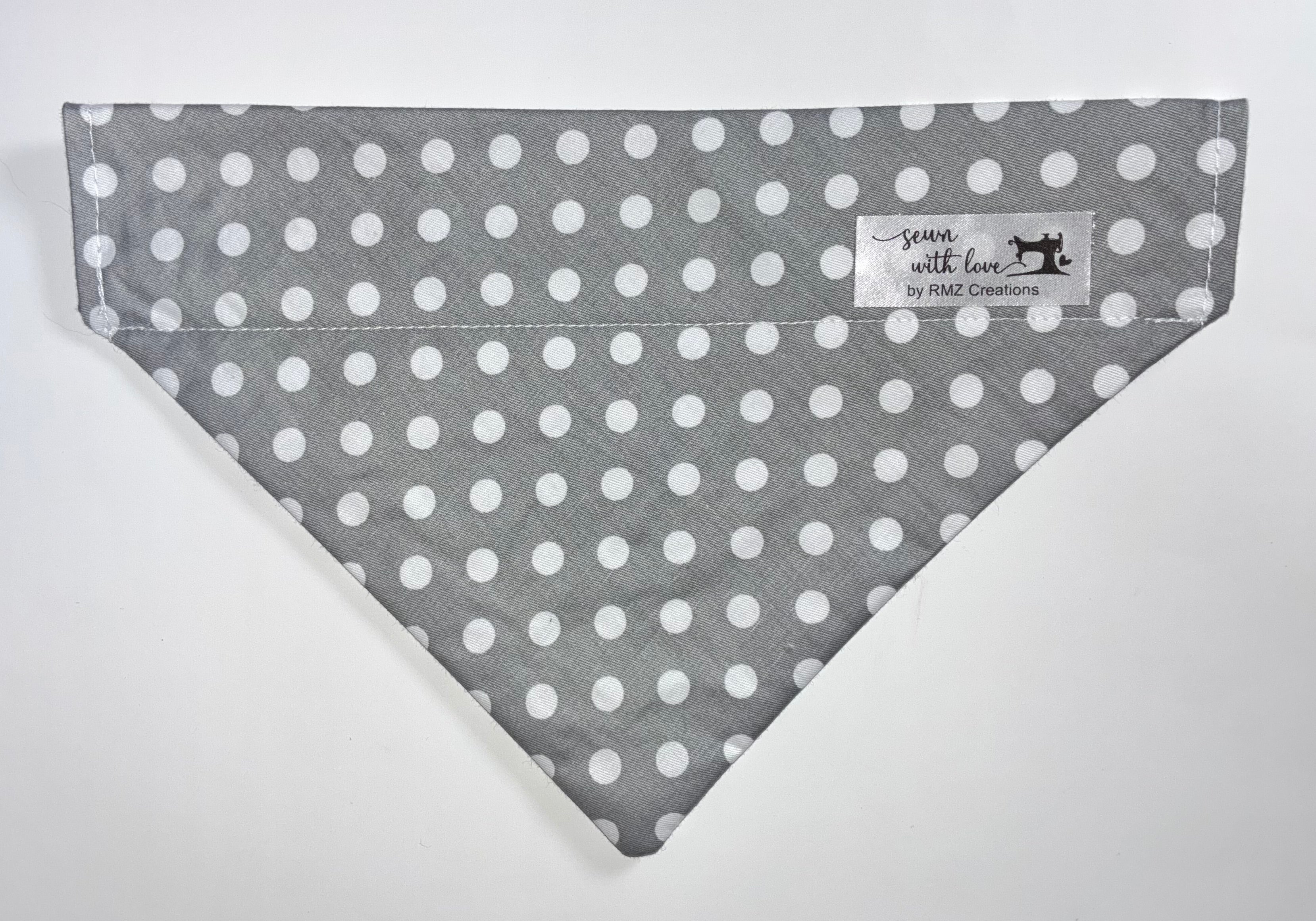 Polkadot Pet Bandanas - Size Medium