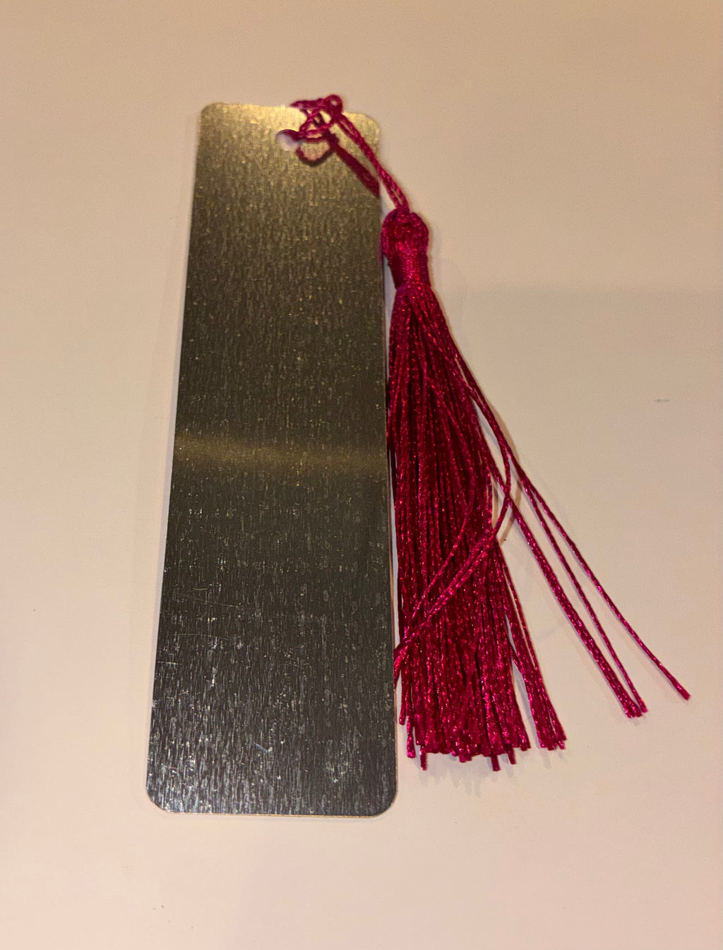 Pink Stripe Bookmark