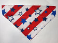 Striped Pet Bandana - Size Medium