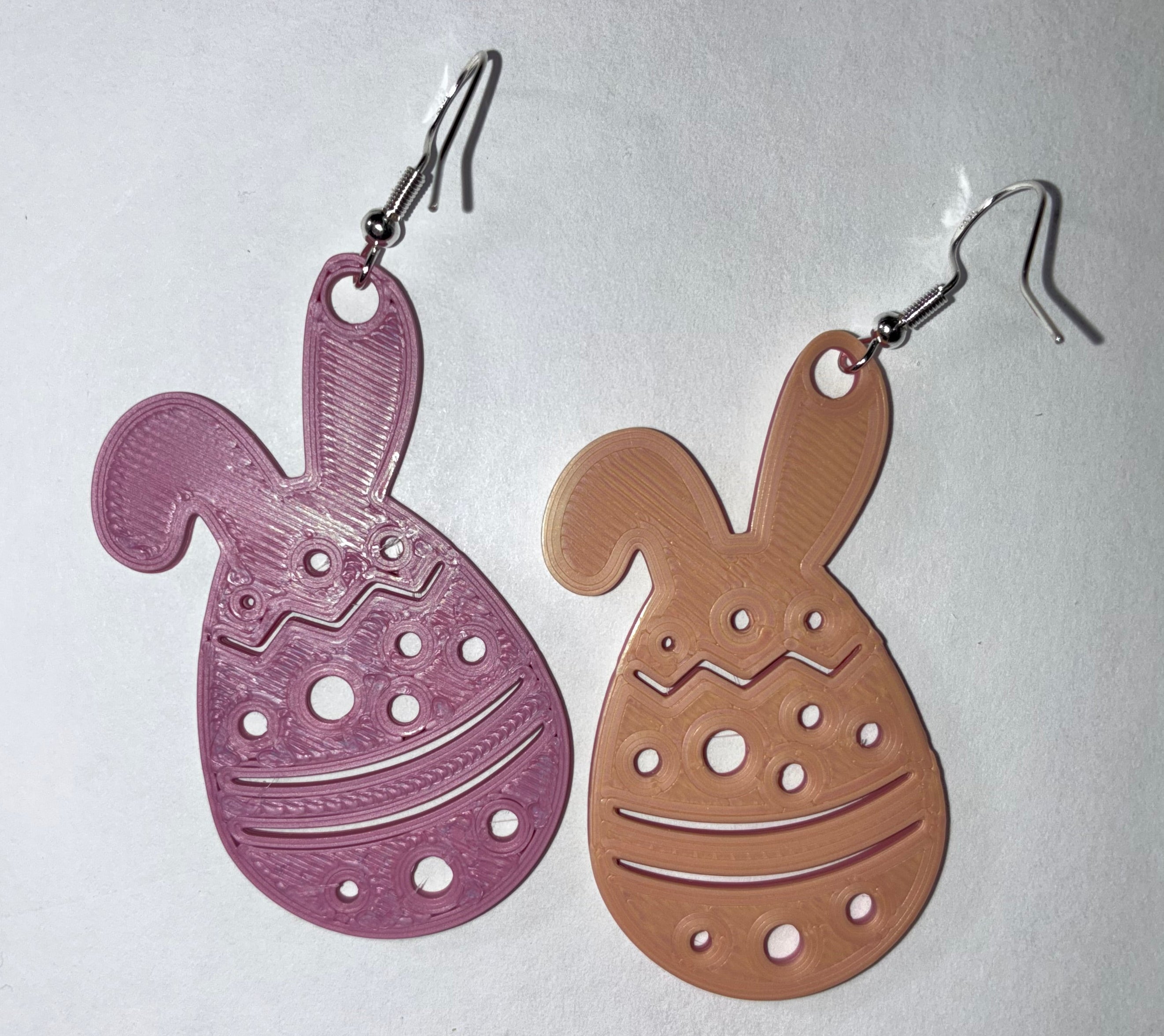 Easter Earrings 🐥 - Egg with Bunny Ears