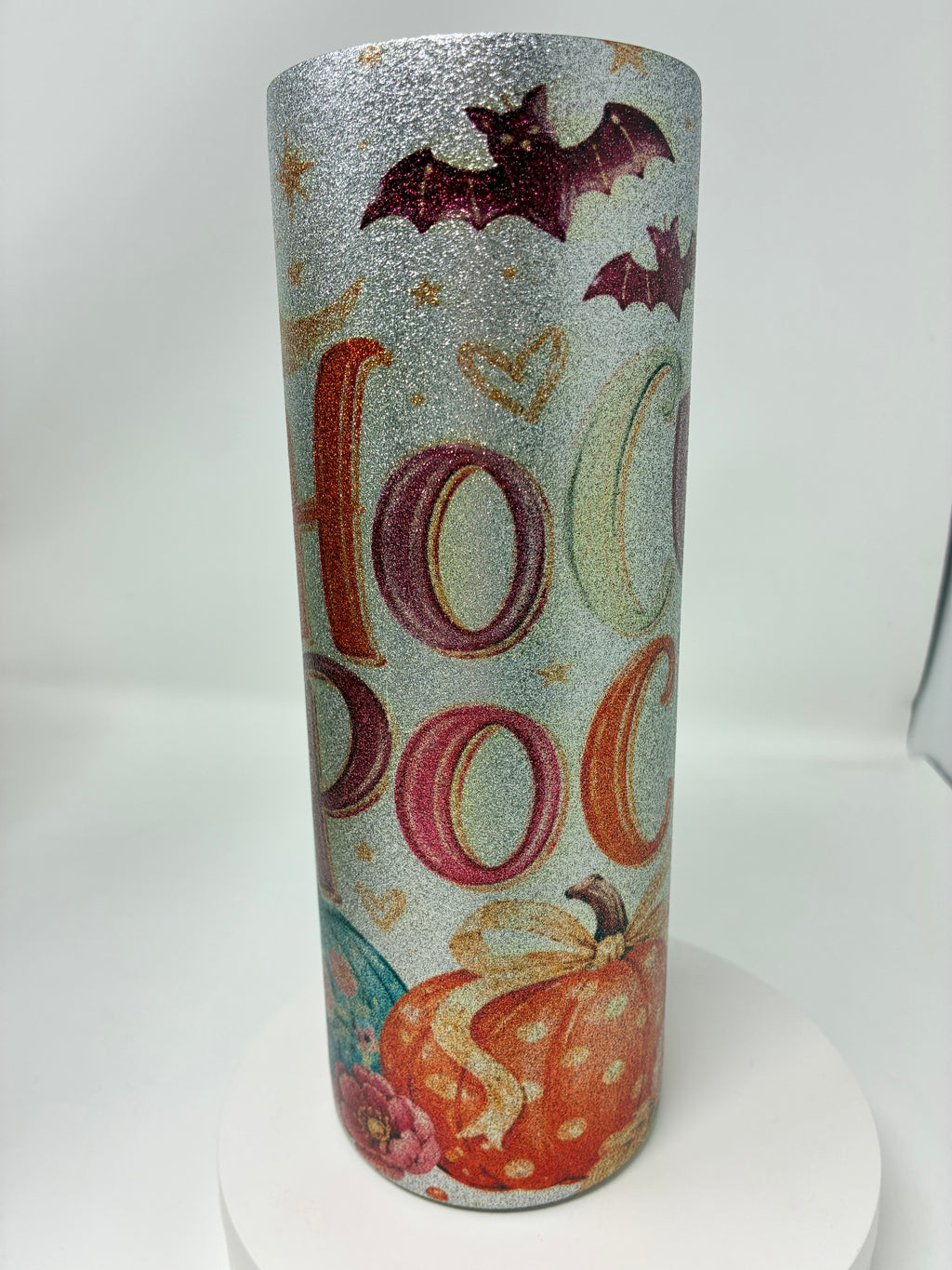 Glitter Hocus Pocus 20 Oz Tumbler With Lid And Straw
