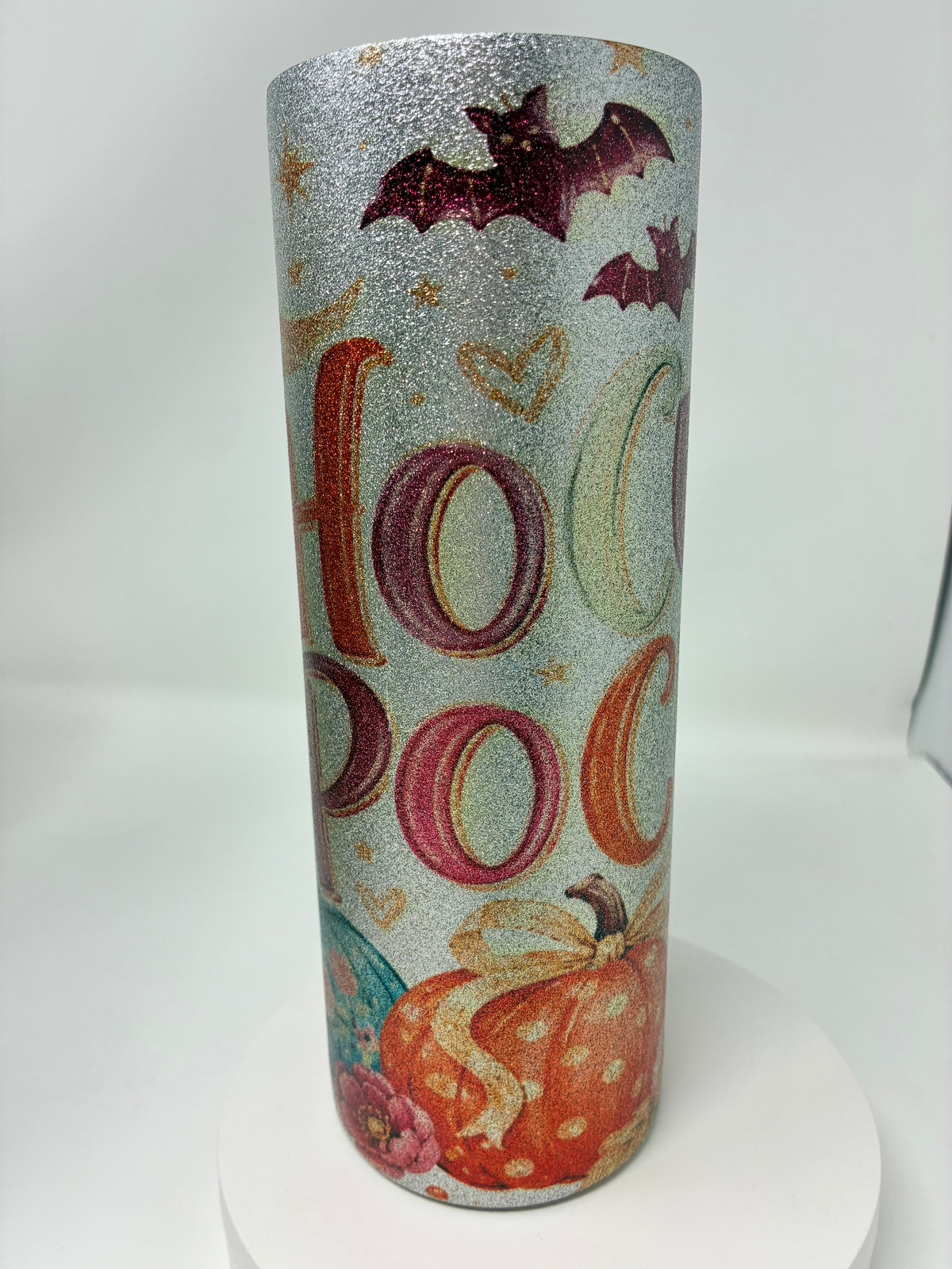 Glitter Hocus Pocus 20 Oz Tumbler With Lid And Straw