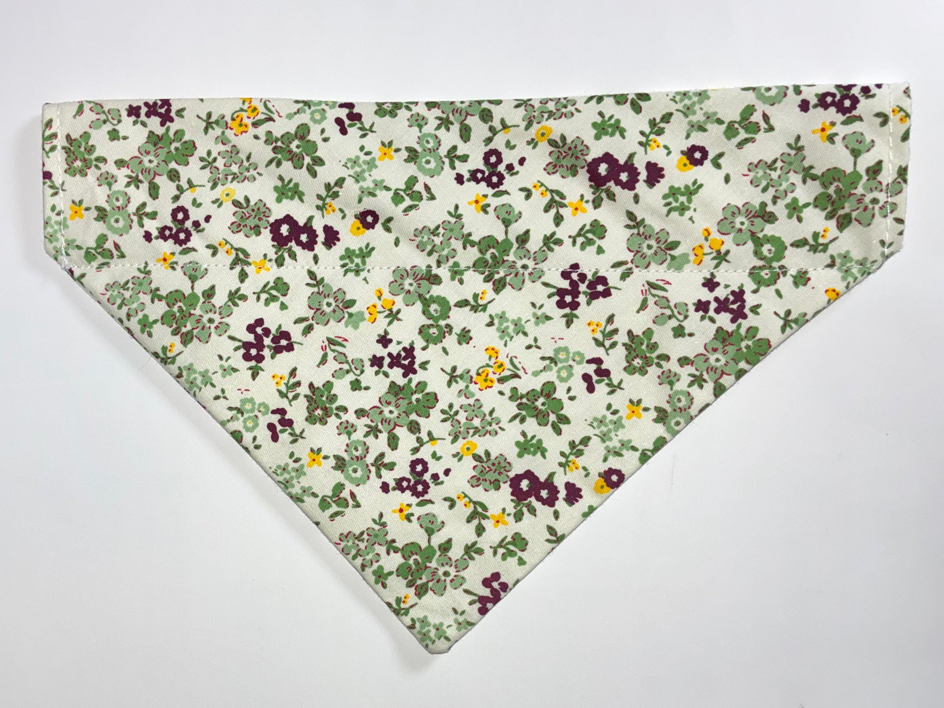 Summer Floral Pet Bandanas - Size Medium