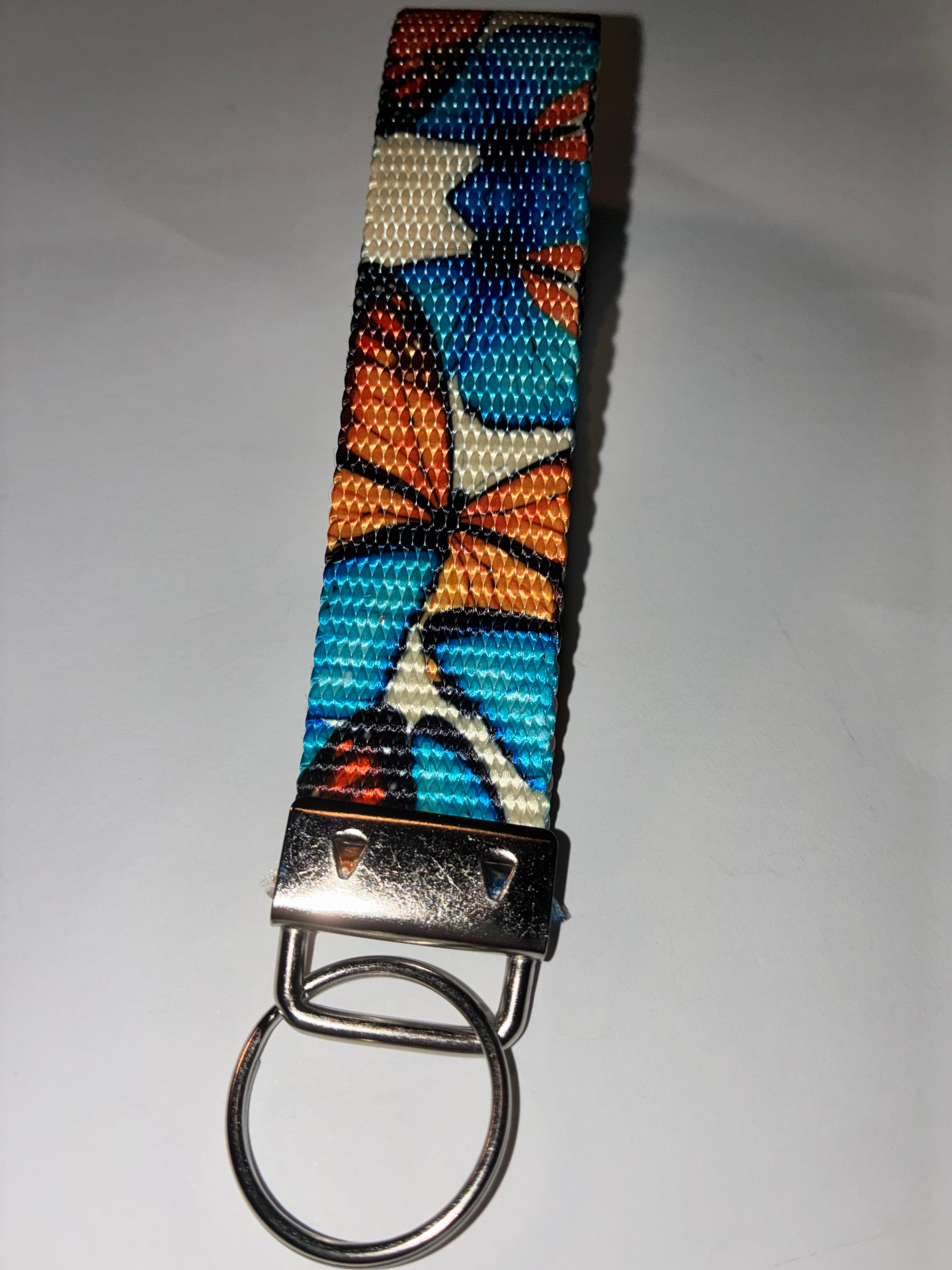 Butterfly Wristlet Keychain