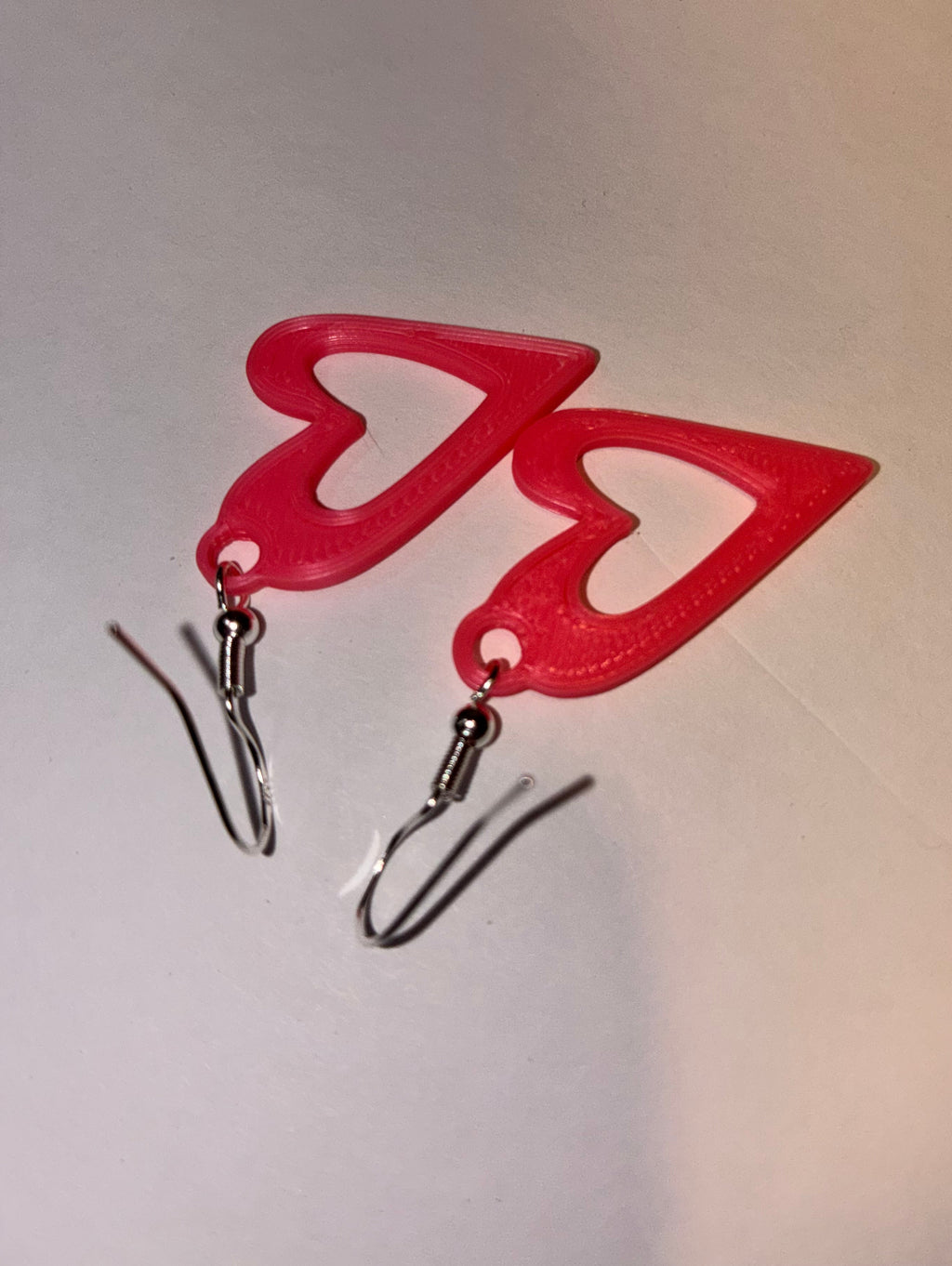 Valentine’s Day Light Pink Earrings | Hypoallergenic & Durable