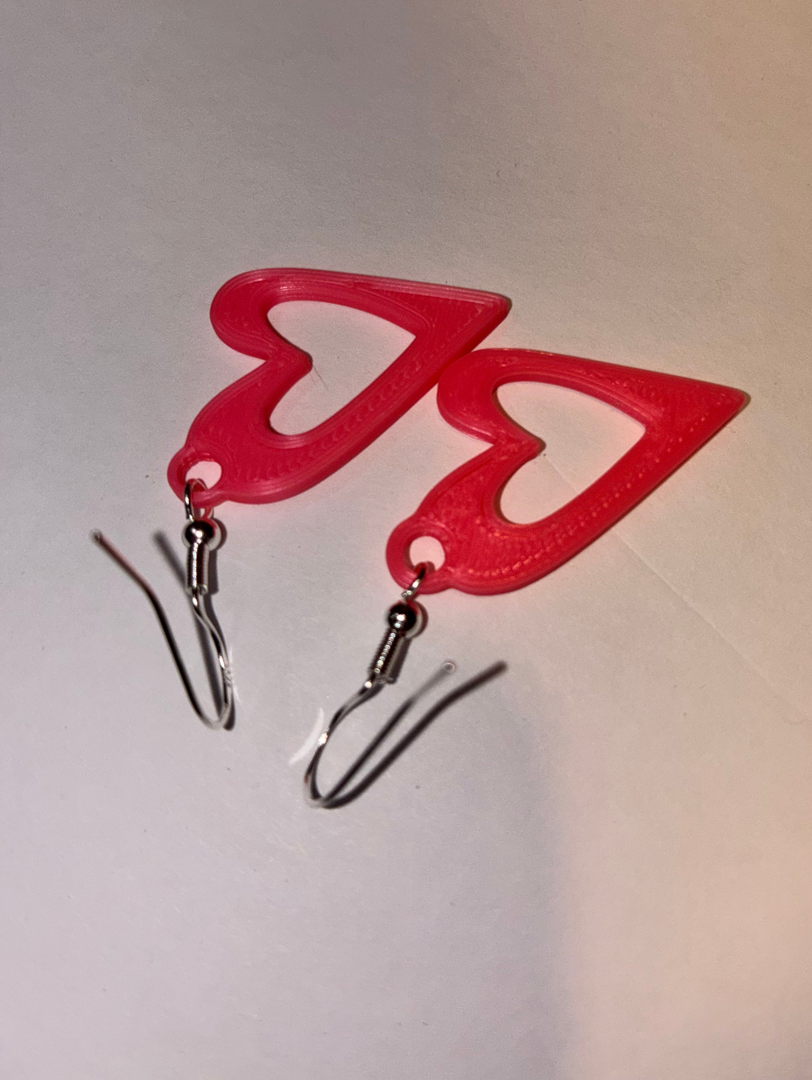 Valentine’s Day Light Pink Earrings | Hypoallergenic & Durable