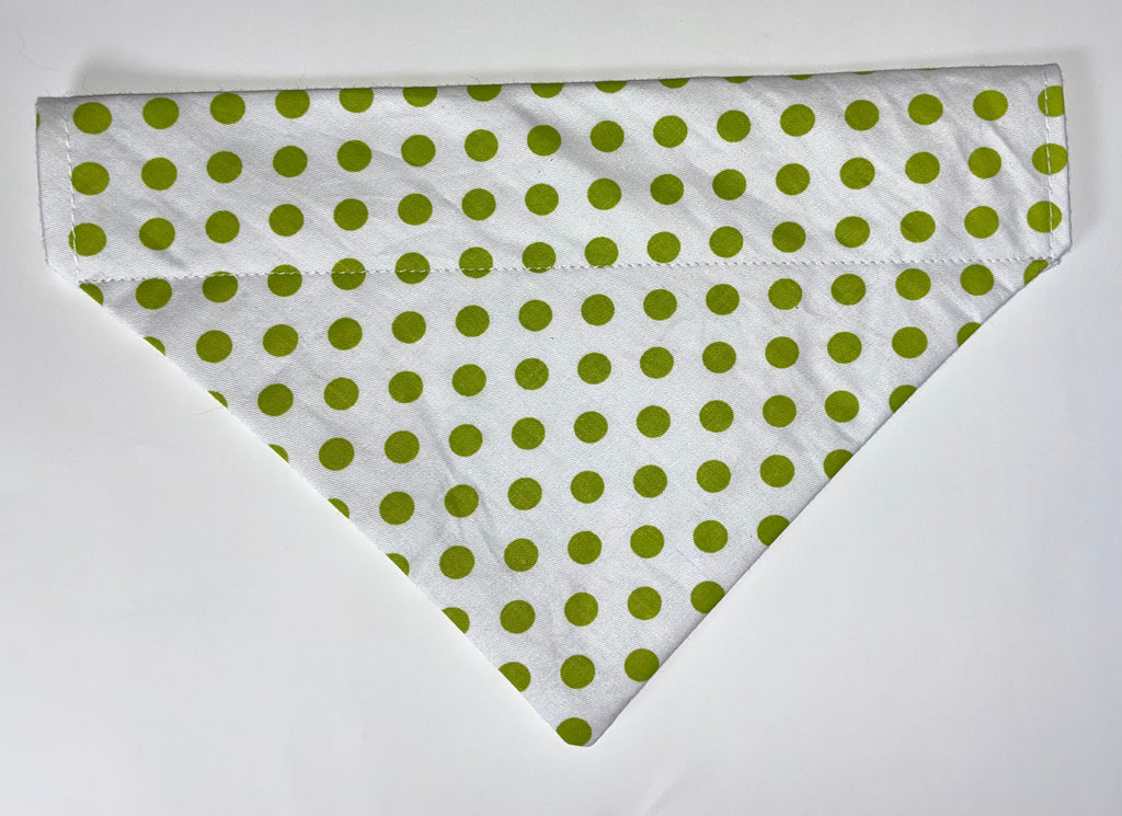 Polkadot Pet Bandanas - Size Medium