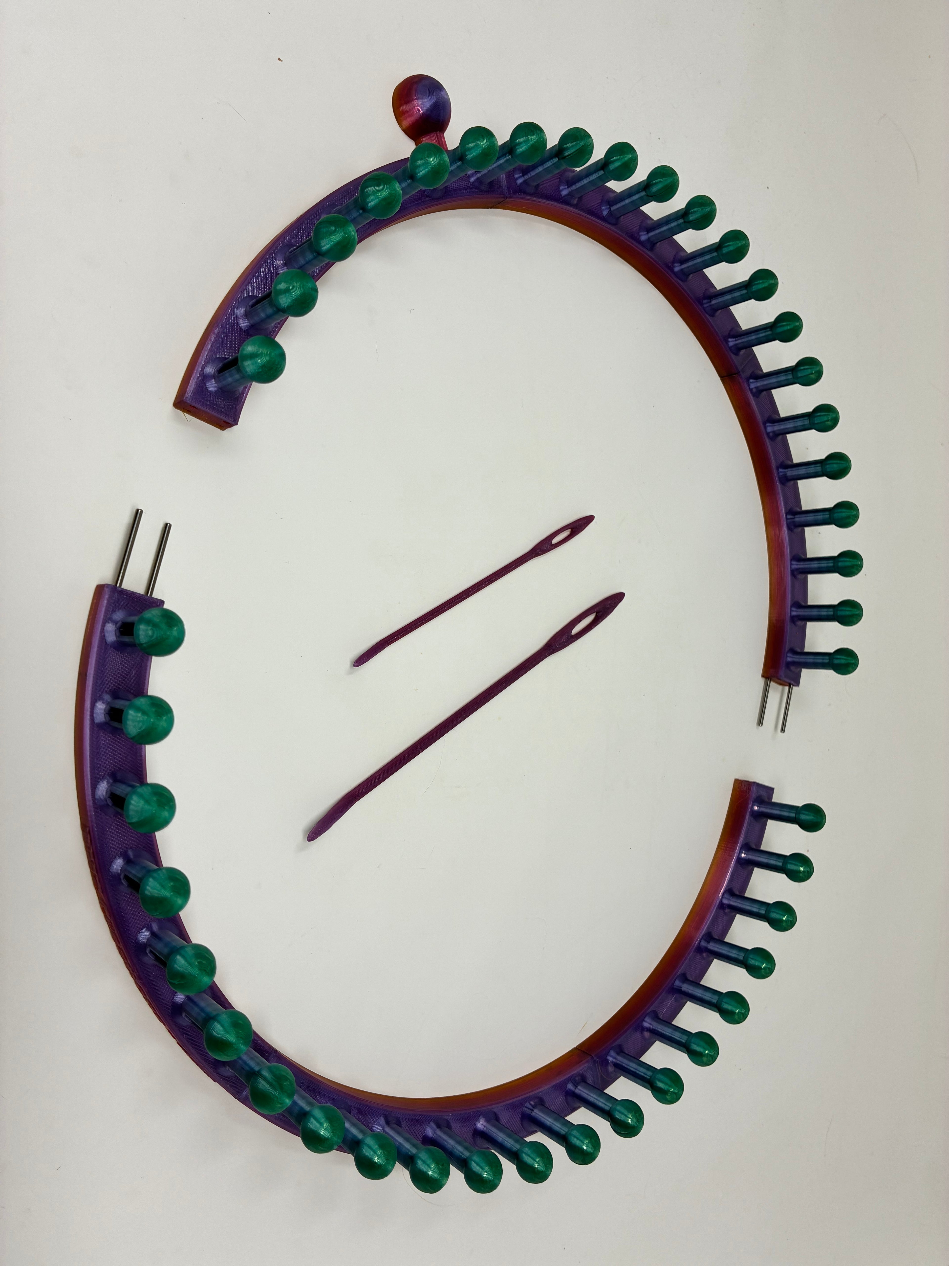42-Pin Modular Knitting Loom