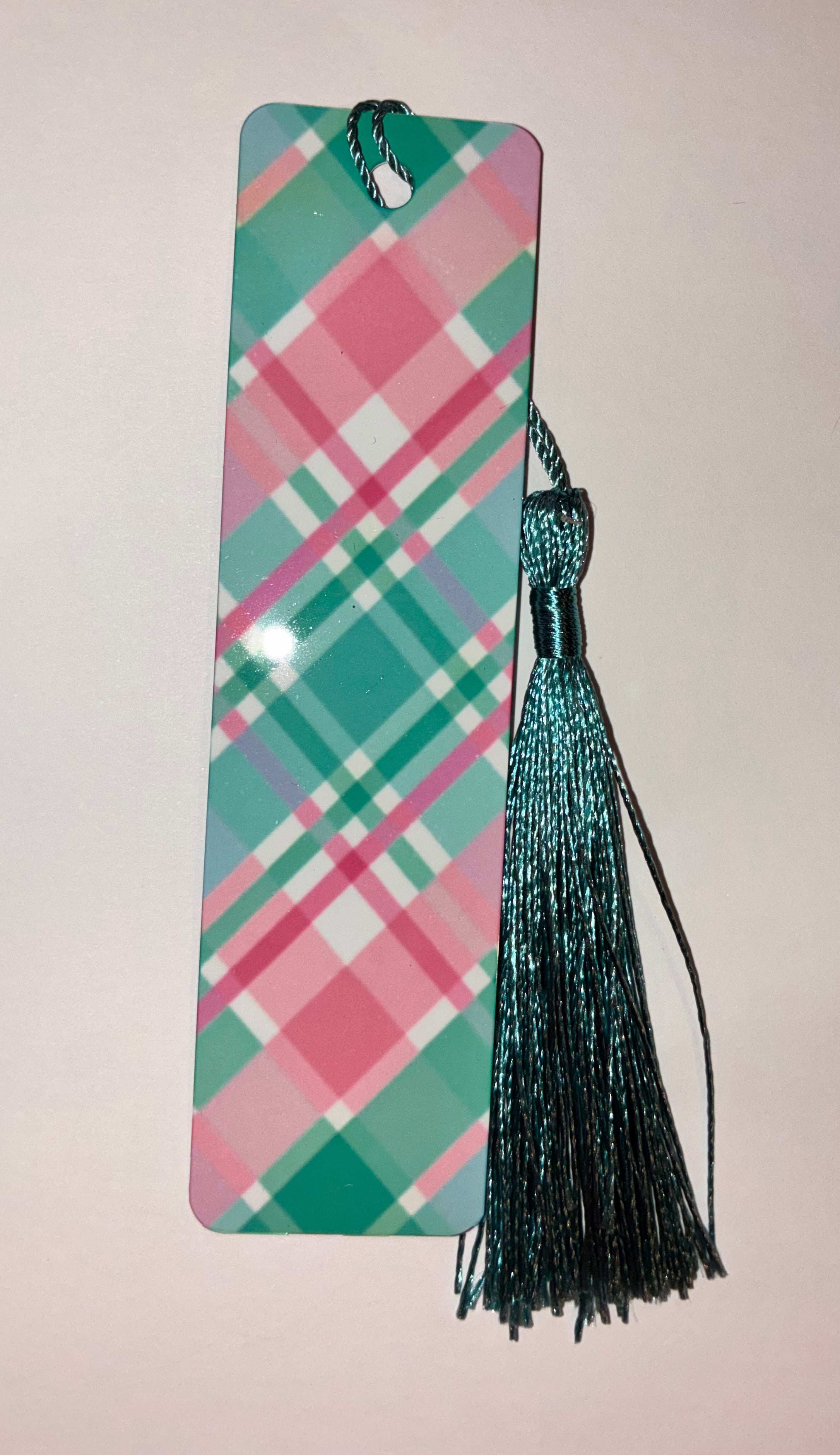 Plaid Bookmark