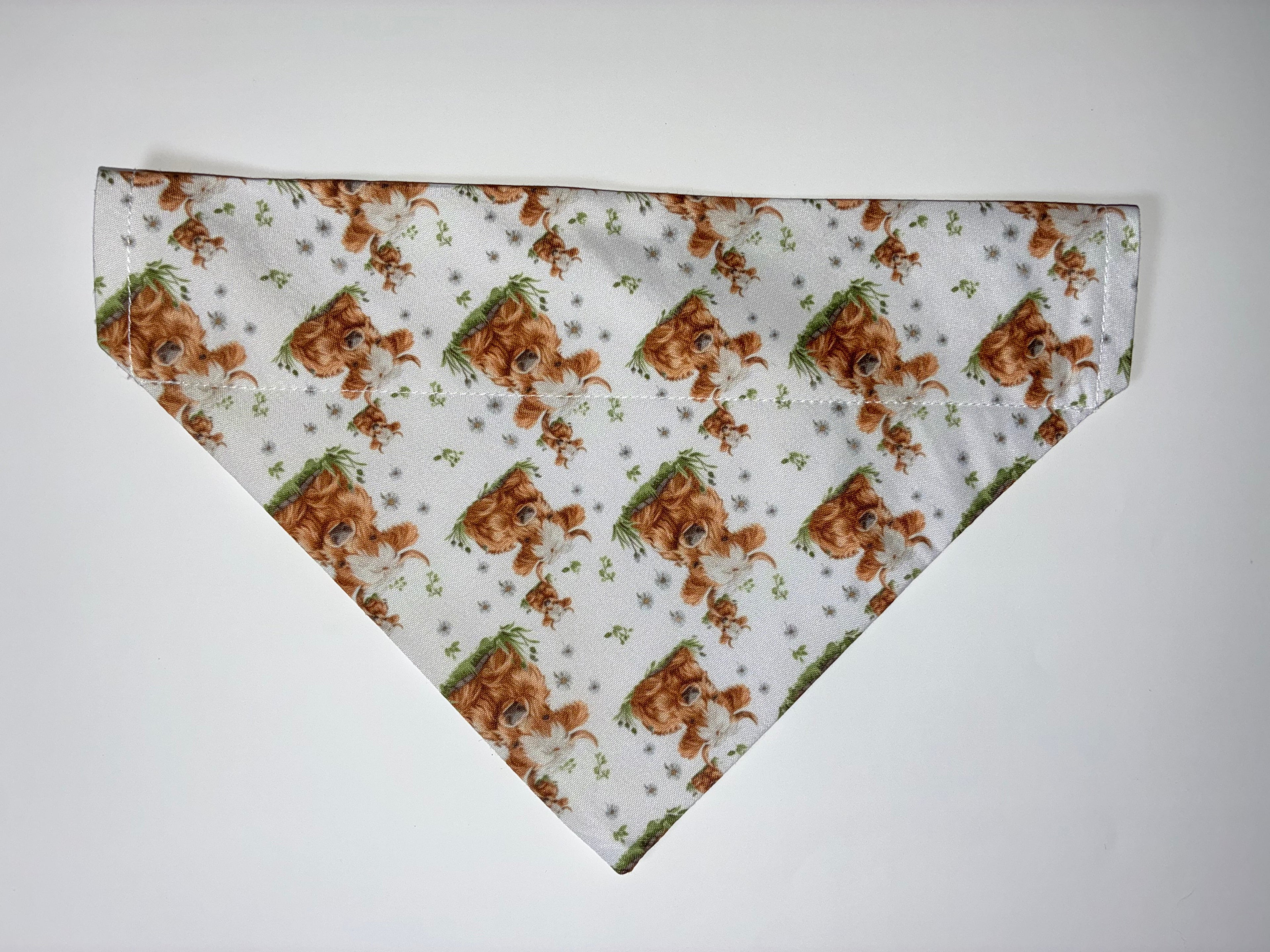High Cow Set #2 Pet Bandanas - Size Medium