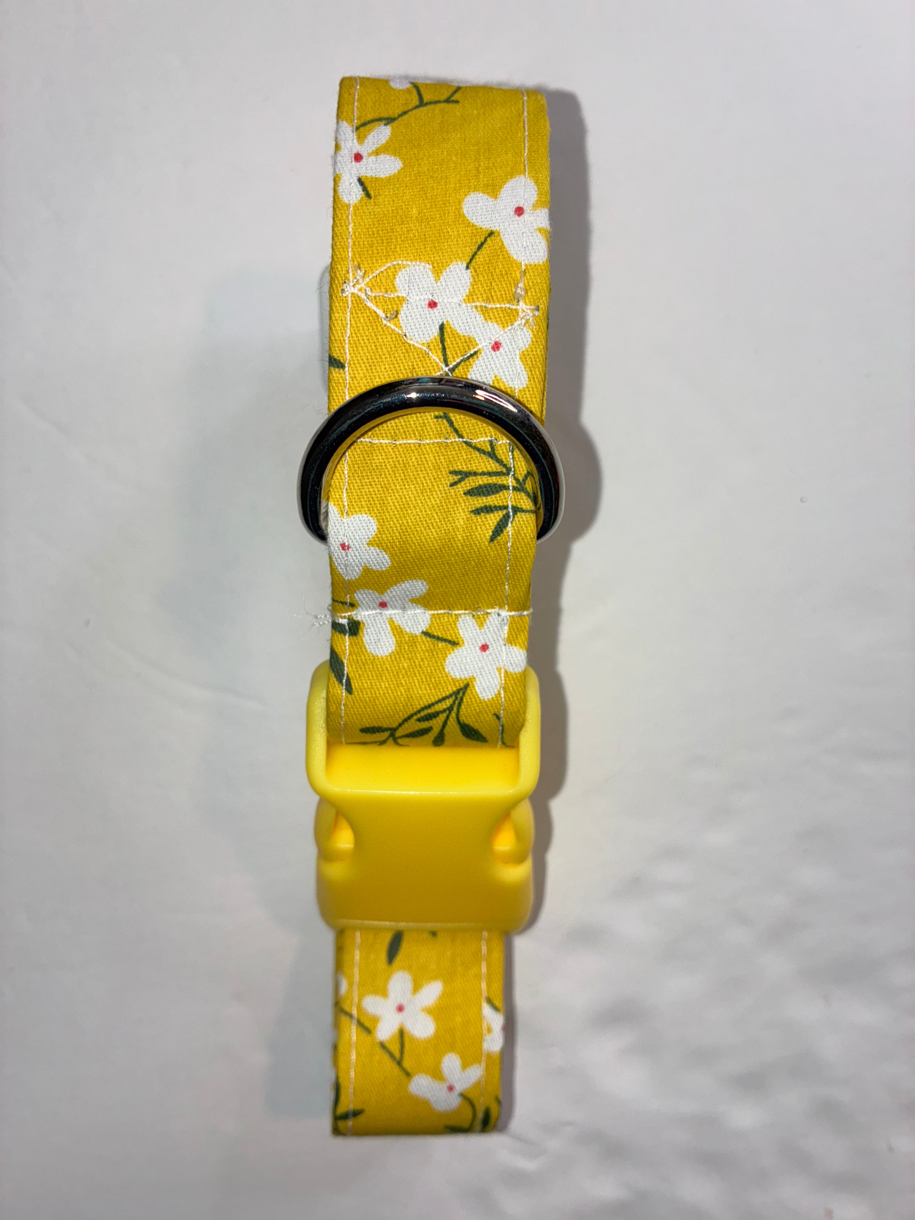 Yellow Flower Small Pet Collar