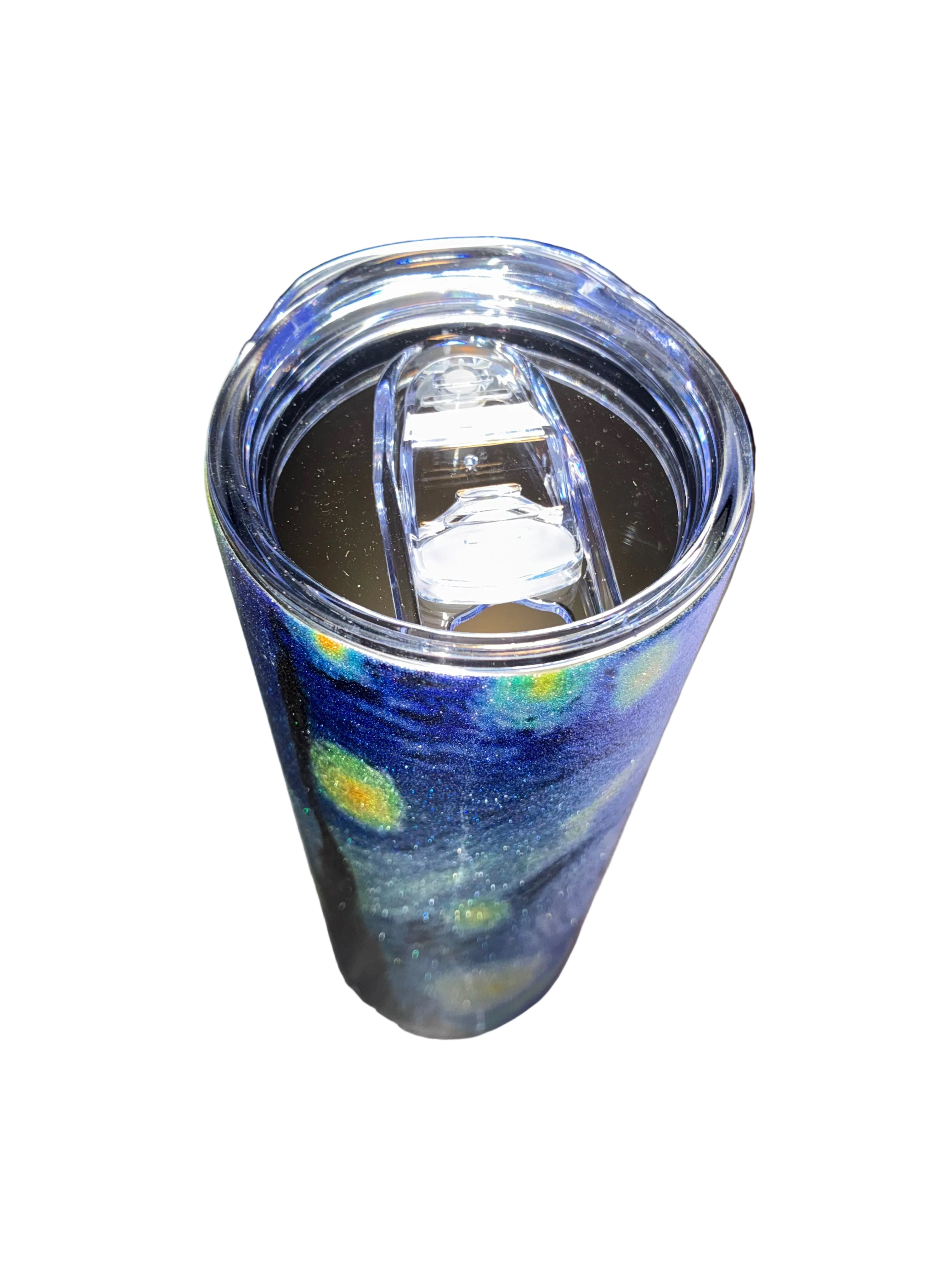Starry Night Glitter Tumbler