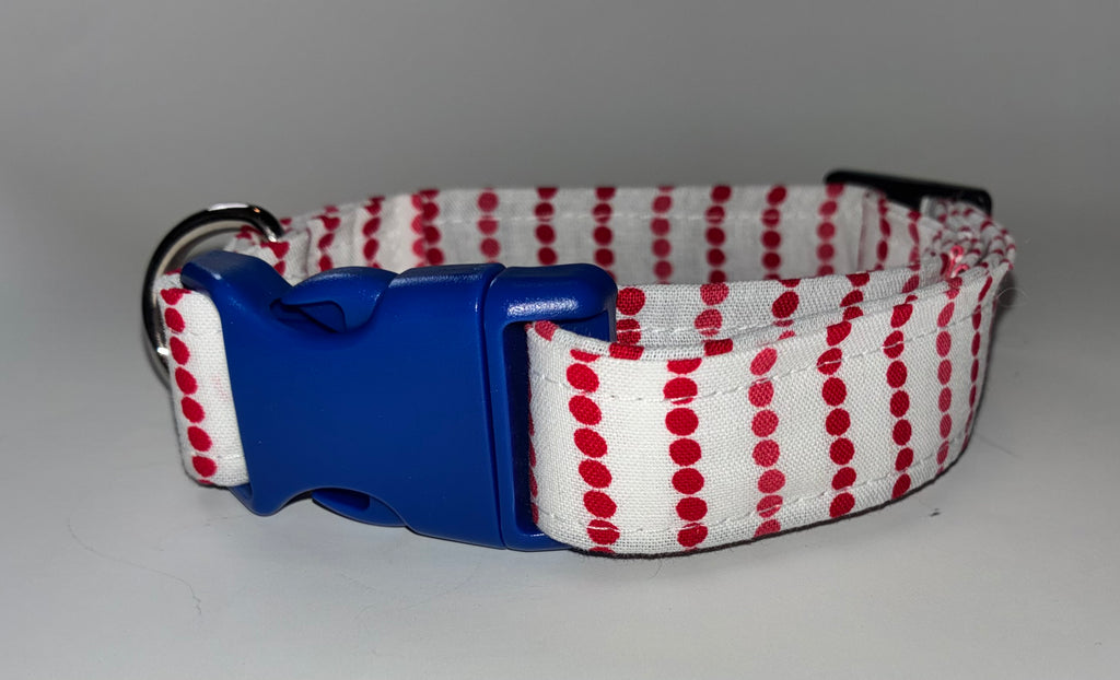 Red Polkadot Small Pet Collar