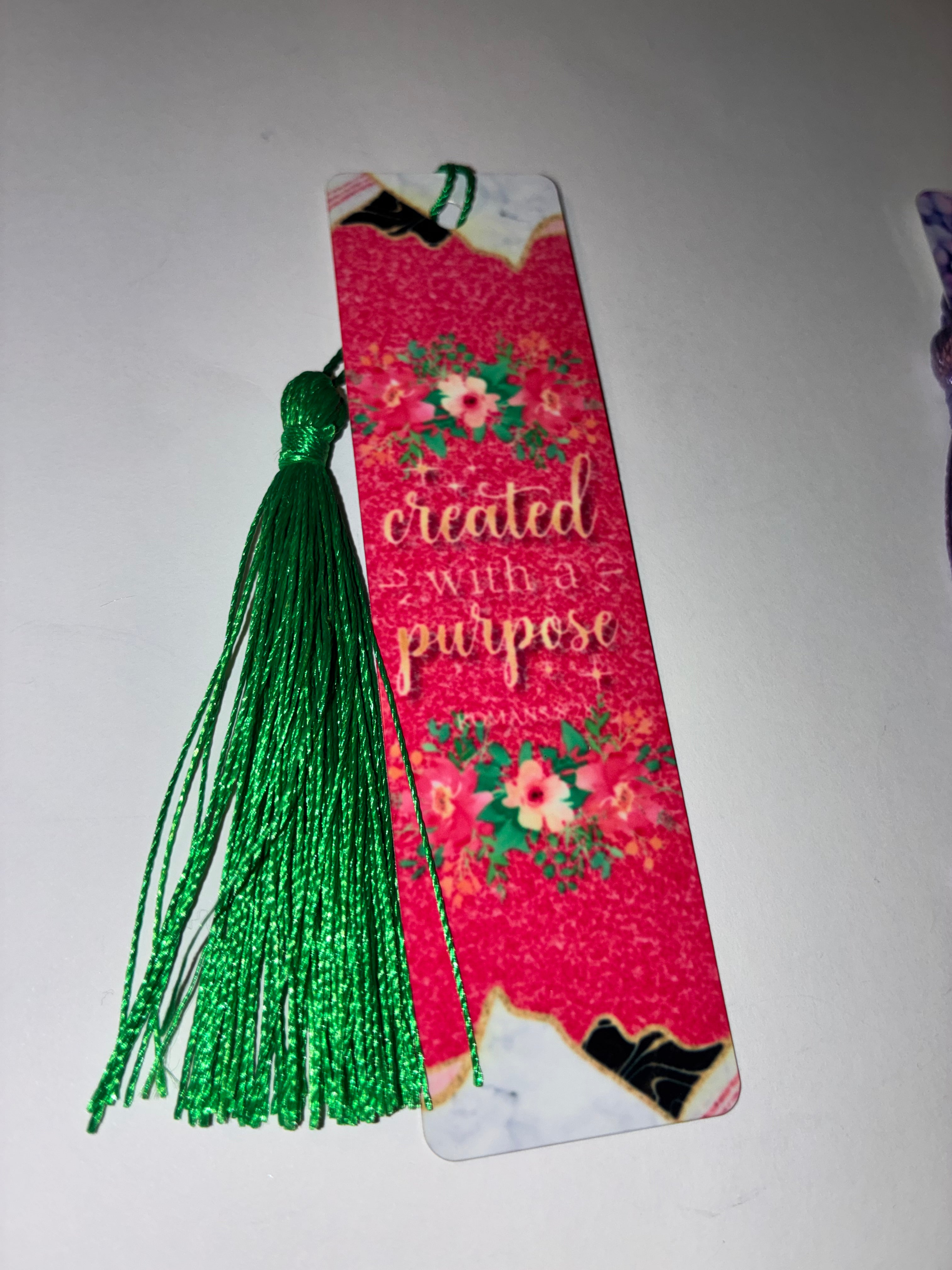 Created with Purpose Bookmark