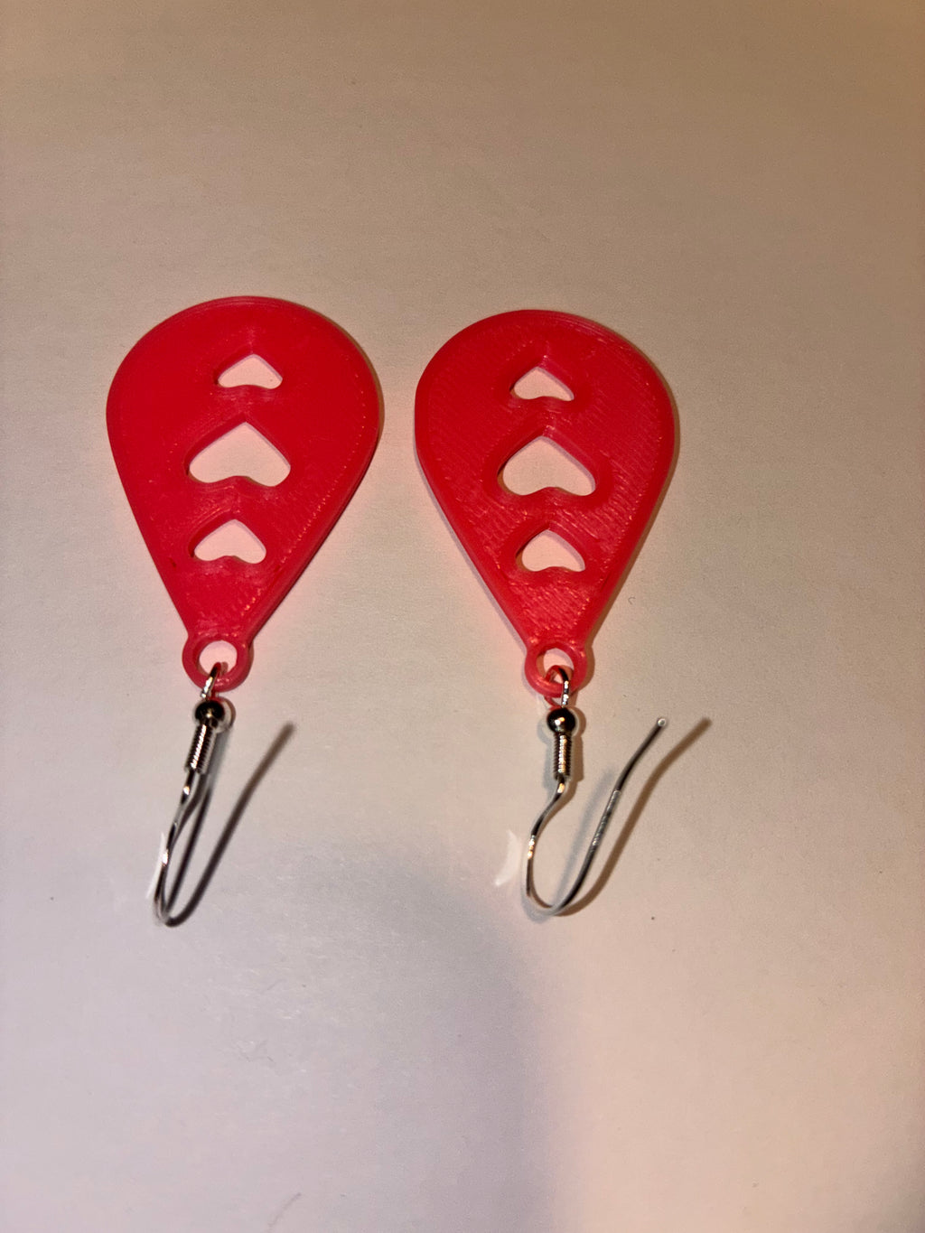 Valentine’s Day Light Pink Earrings | Hypoallergenic & Durable