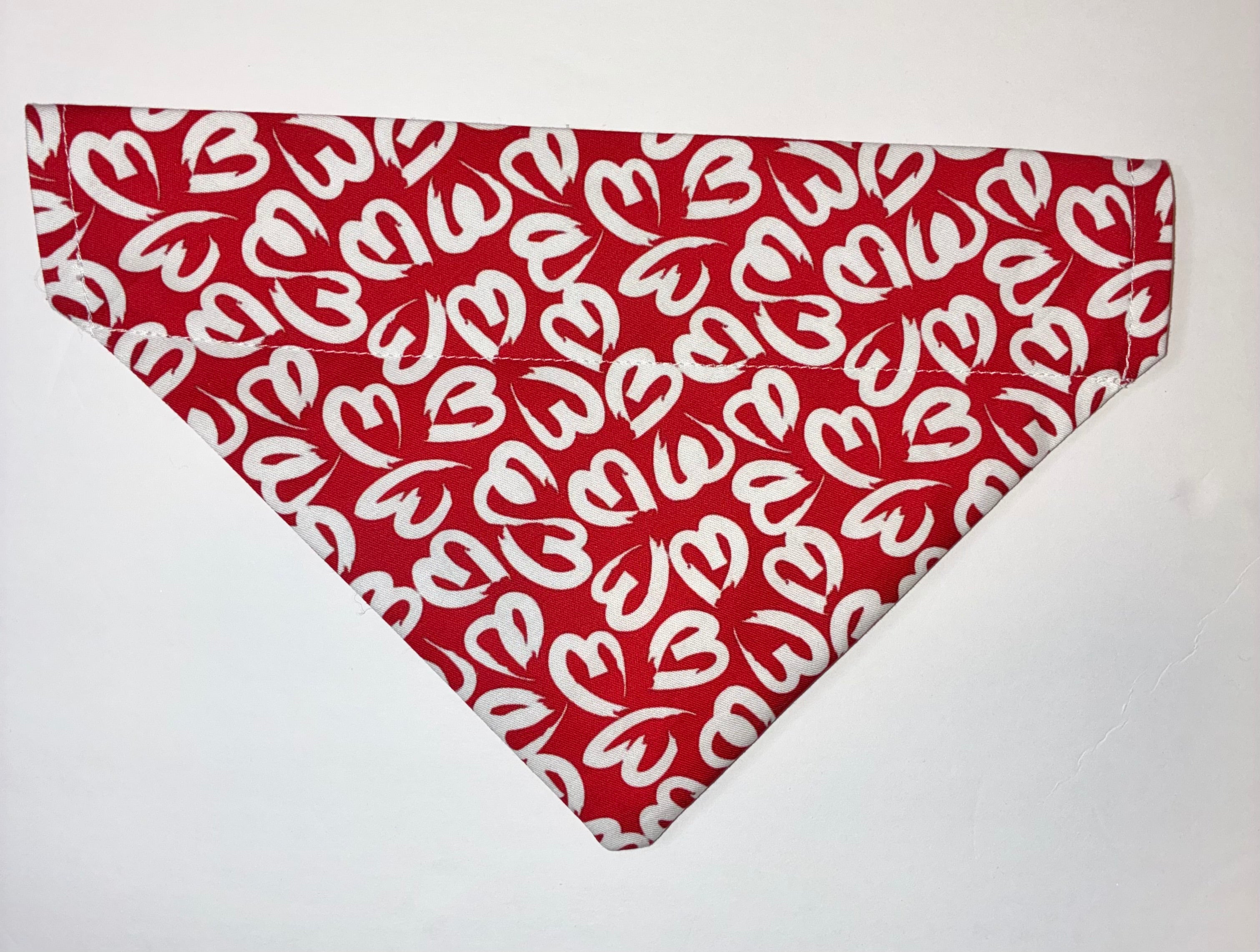 Red Valentine’s Day Pet Bandana